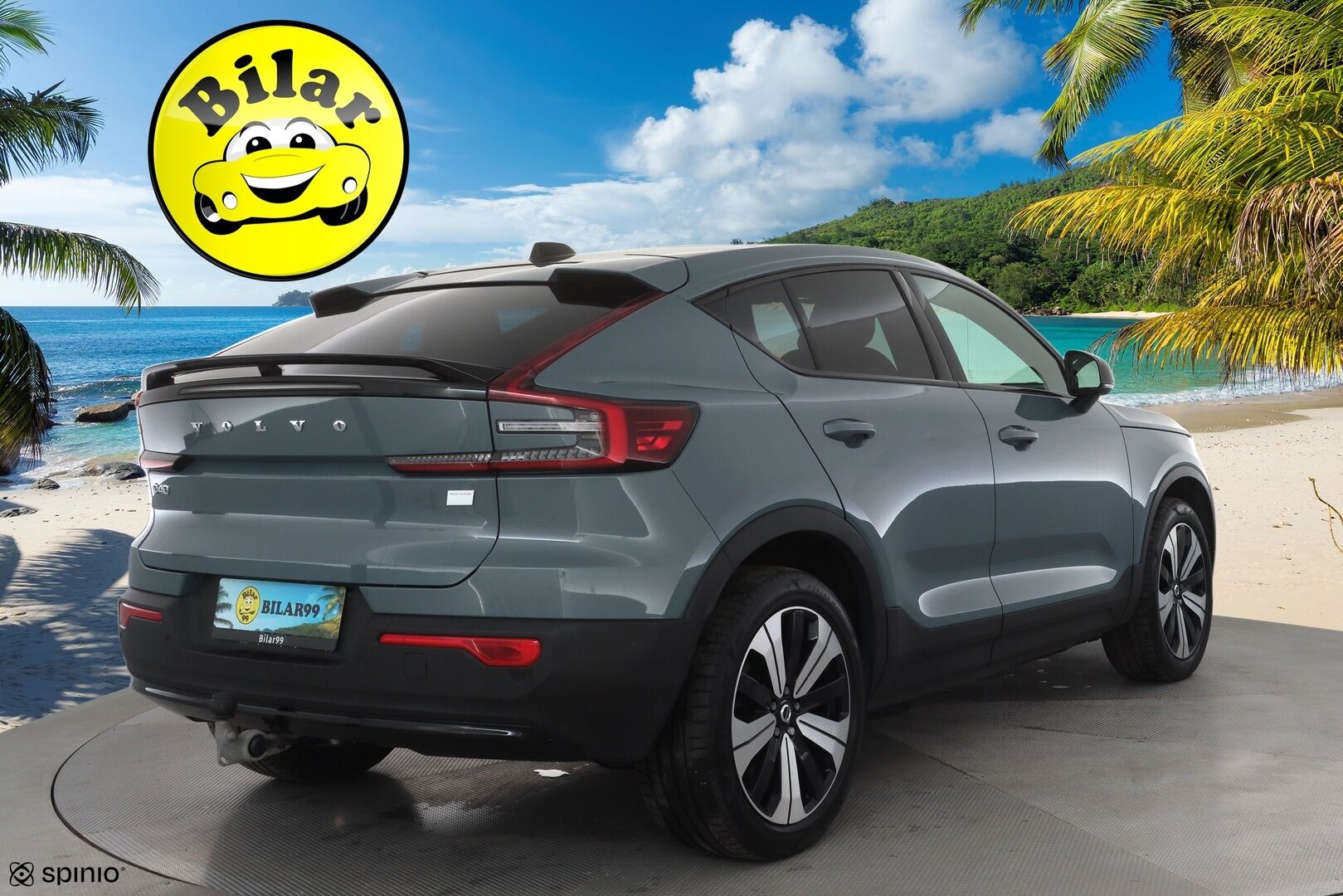 Volvo C40 2023 Recharge Plus Edition - | Pilot assist | ILP | Koukku | Lasikatto | Muistipenkki | P.kamera | Sporttipenkit | Keyless | Apple&Android | Kahde Renkaat | Koti&Kauppalaturi |