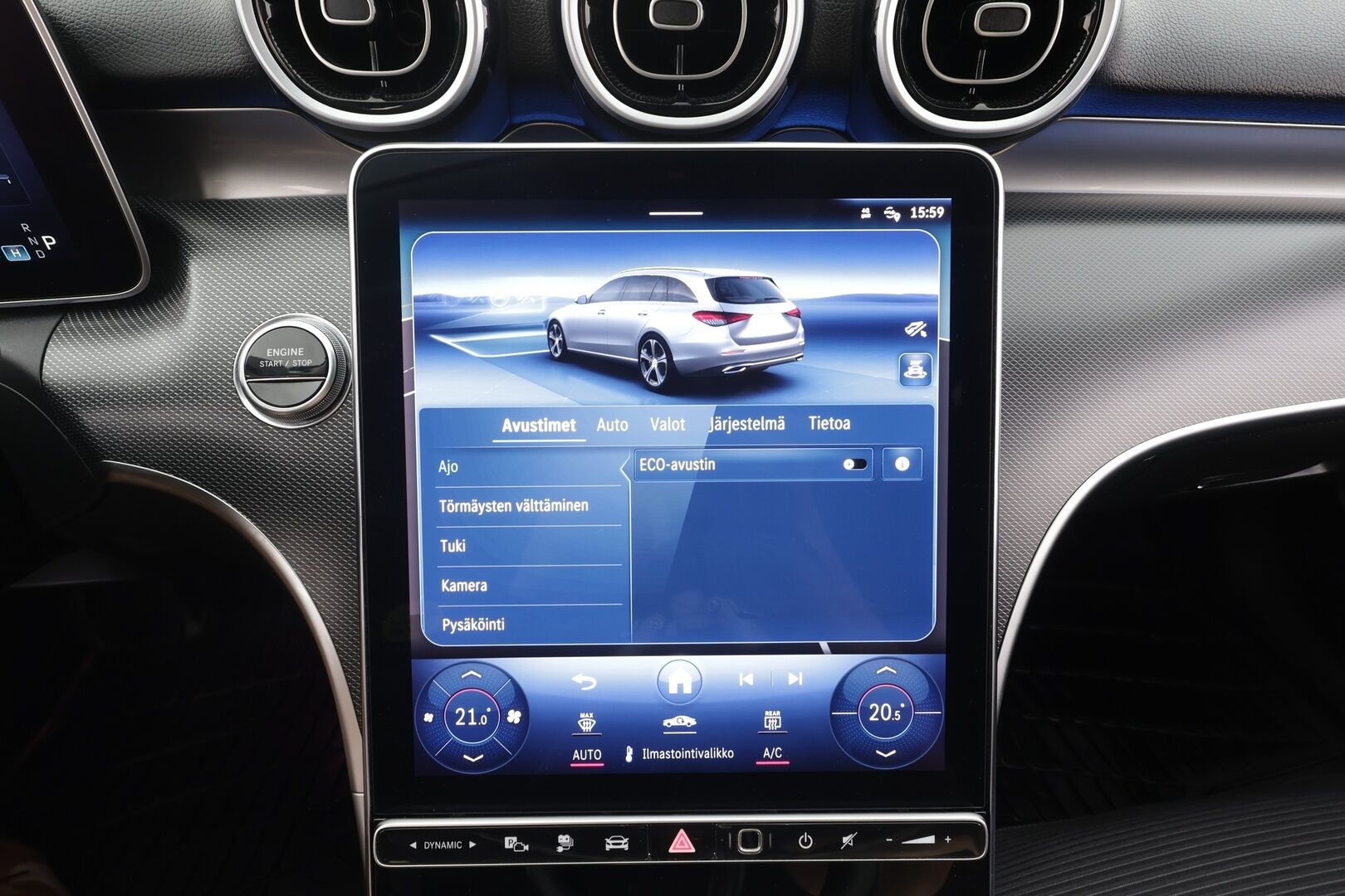 MERCEDES-BENZ C 2023 300e T a 9G-Tronic Avantgarde - | Distronic Pro | Koukku | Burmester | P.Kamera | Sähköpenkit | LED High Performance | Apple&Android | Kahdet Renkaat | Koti&Kauppalaturi |