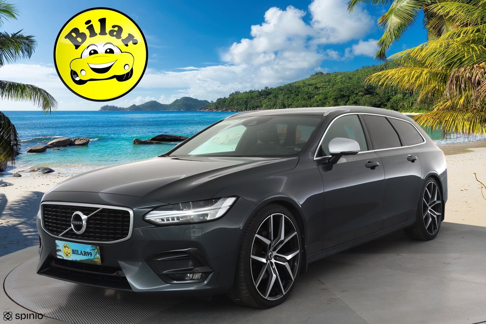 Volvo V90 2017 T5 R-Design - | ACC | Koukku | Webasto | Muistipenkki | Nahka-alcantara | BLIS |Pilot Assist | Full-LED Active | P.kamera | Apple & Android | Digimittari | 