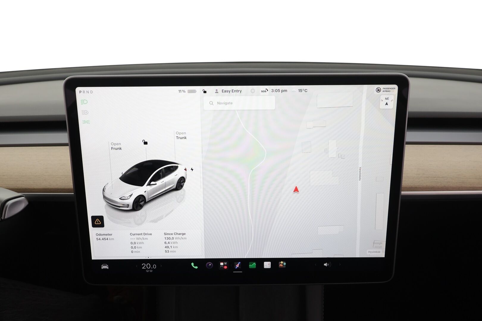 Tesla Model 3 2023 RWD - | ACC | ILP | Ryzen | Lasikatto | Matrix | Muistipenkki | Nahkasisusta | P.kamera | Autosteer | Sähk. takakontti | Lämm. ratti | 2x renkaat aluin |