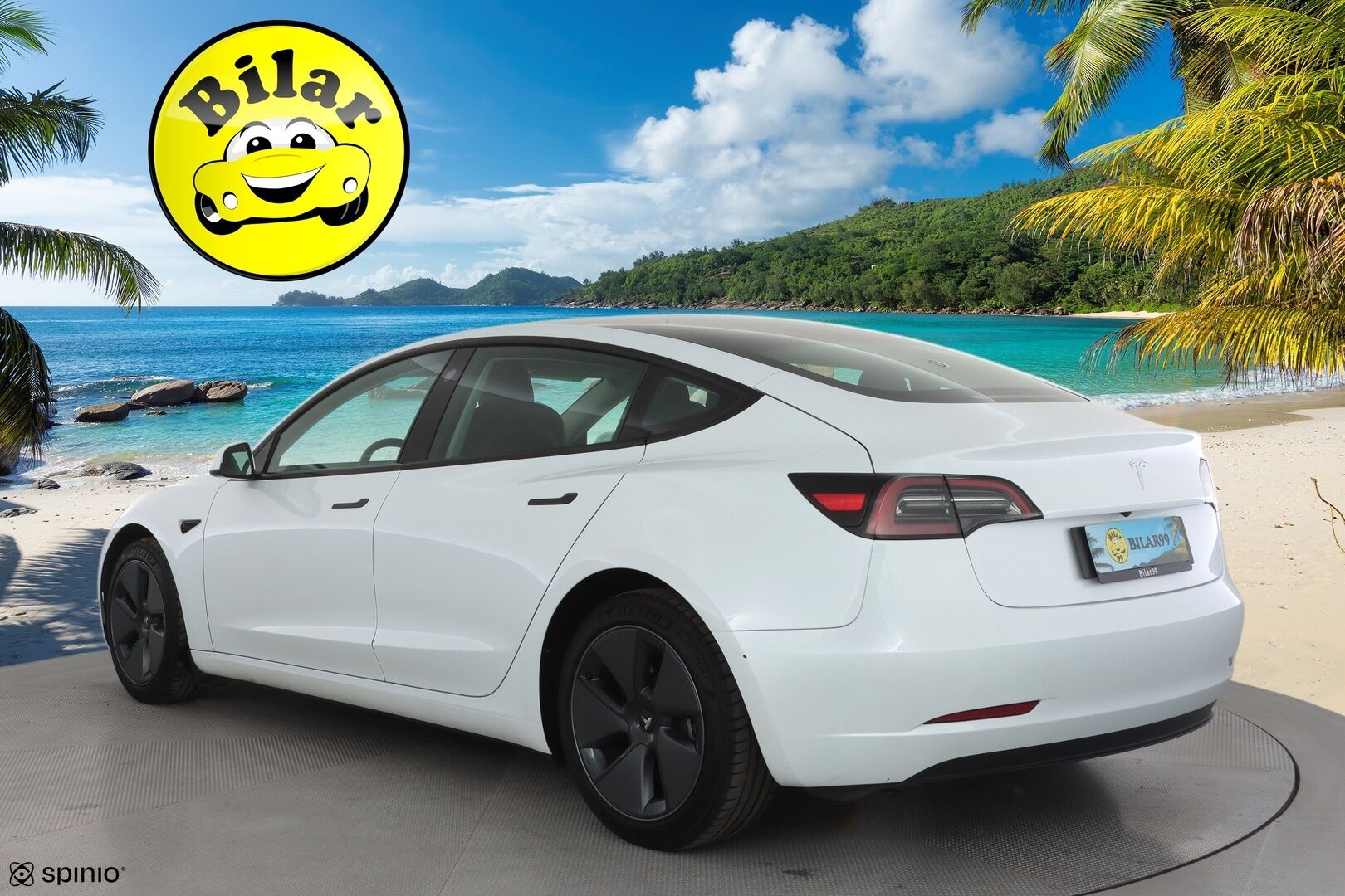 Tesla Model 3 2023 RWD - | ACC | ILP | Ryzen | Lasikatto | Matrix | Muistipenkki | Nahkasisusta | P.kamera | Autosteer | Sähk. takakontti | Lämm. ratti | 2x renkaat aluin |