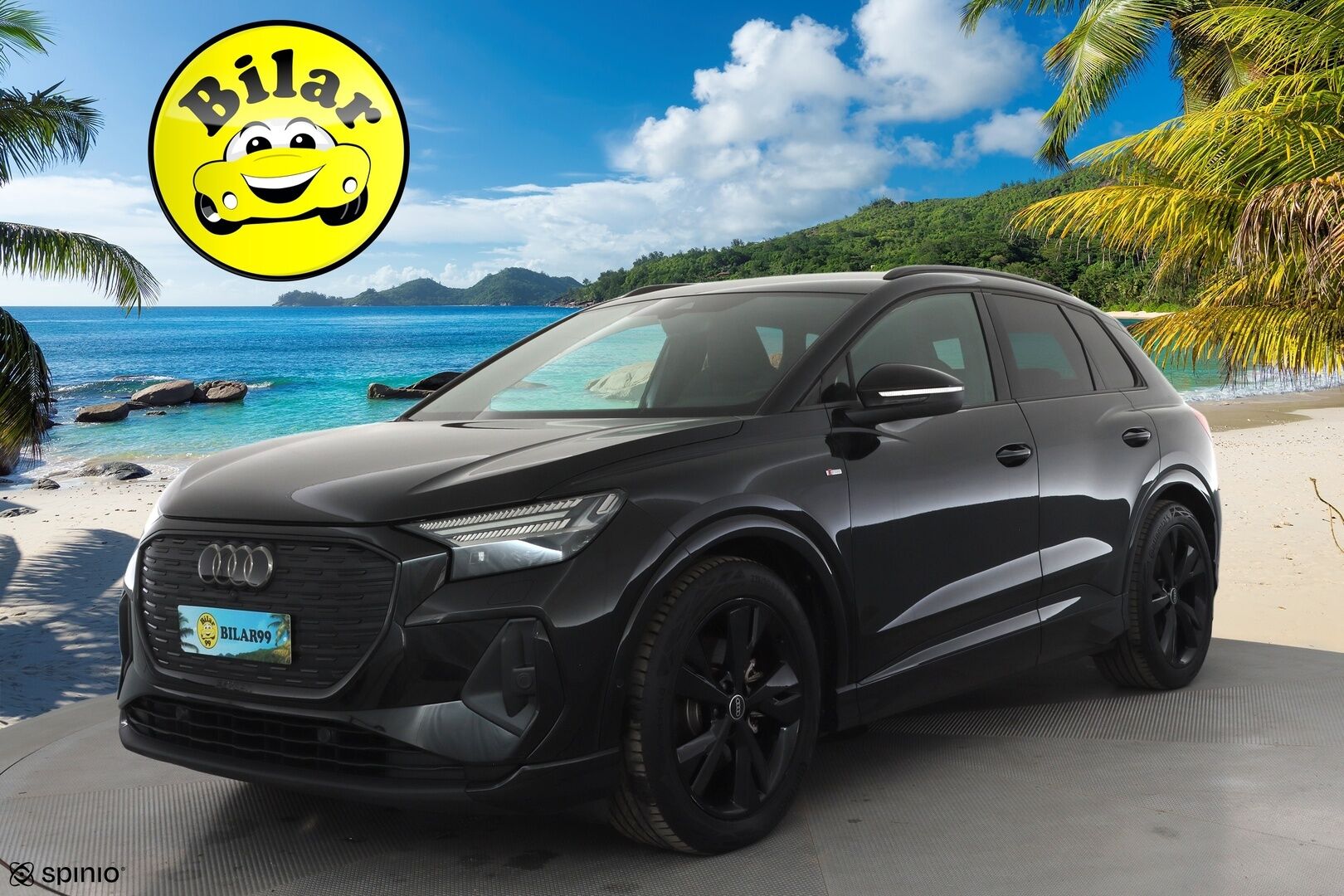 Audi Q4 e-tron 2023 35 S-line - | ACC | ILP | Matrix-LED | P.Kamera | Puolinahat | Digimittaristo | Apple&Android | Matrix-LED | Merkkihuollettu |