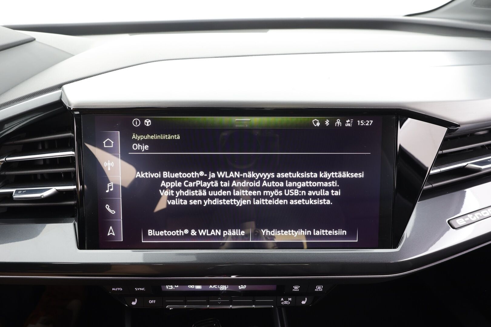 Audi Q4 e-tron 2023 35 S-line - | ACC | ILP | Matrix-LED | P.Kamera | Puolinahat | Digimittaristo | Apple&Android | Matrix-LED | Merkkihuollettu |