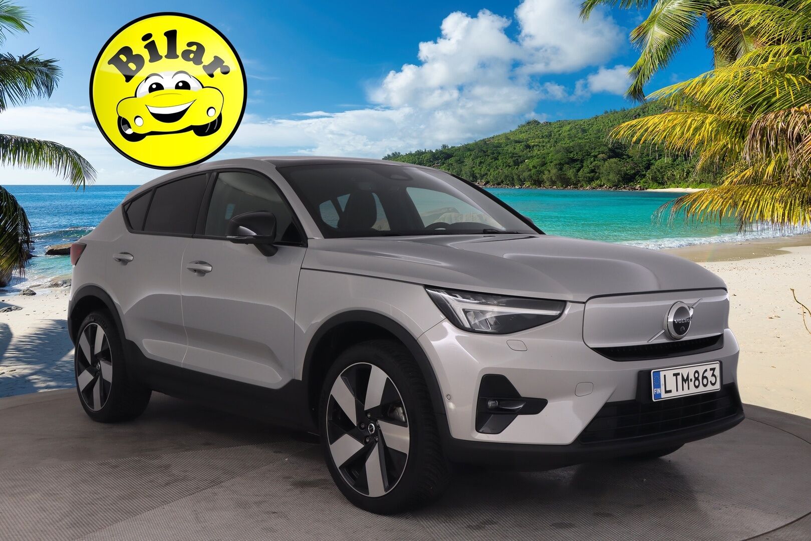 Volvo C40 2023 Recharge Twin Ultimate aut - Vetokoukku | ACC | ILP | Lasikatto | H/K | 360-kamera | Sporttipenkit | Kuskilla Muistipenkki | Ratinlämmitys | LED | Keyless | Apple&Android | 
