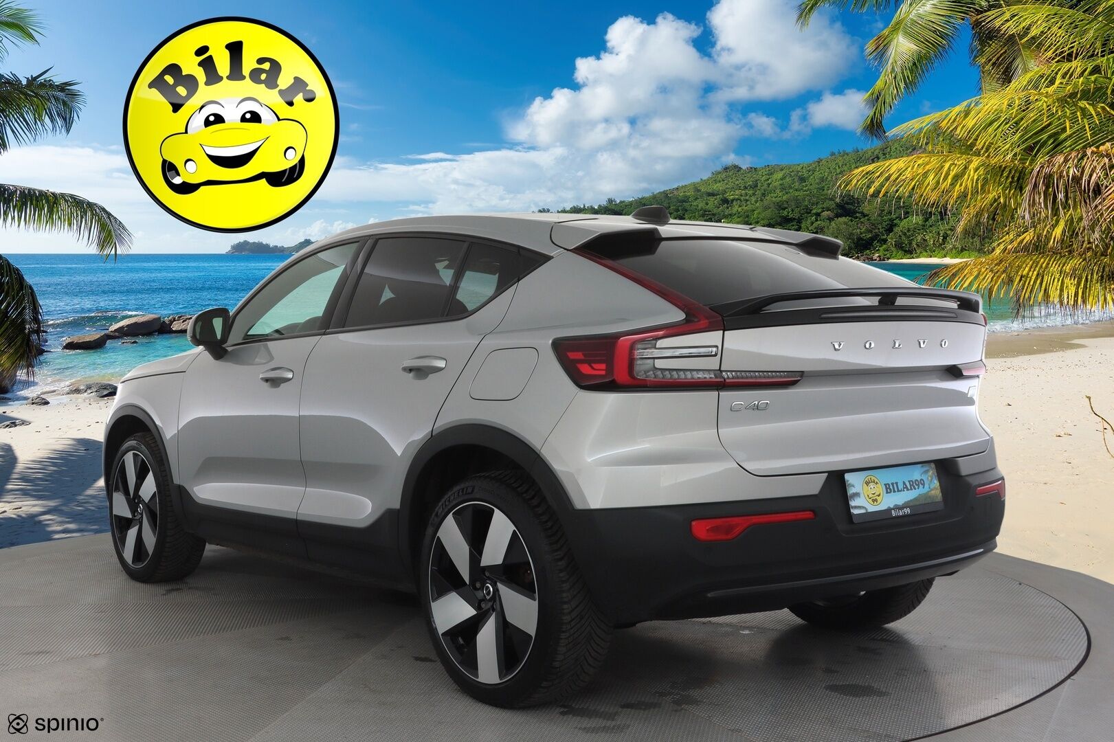 Volvo C40 2023 Recharge Twin Ultimate aut - | ACC | ILP | Lasikatto | H/K | 360-kamera | Sporttipenkit | Ratinlämmitys | LED | Keyless | Apple&Android | 
