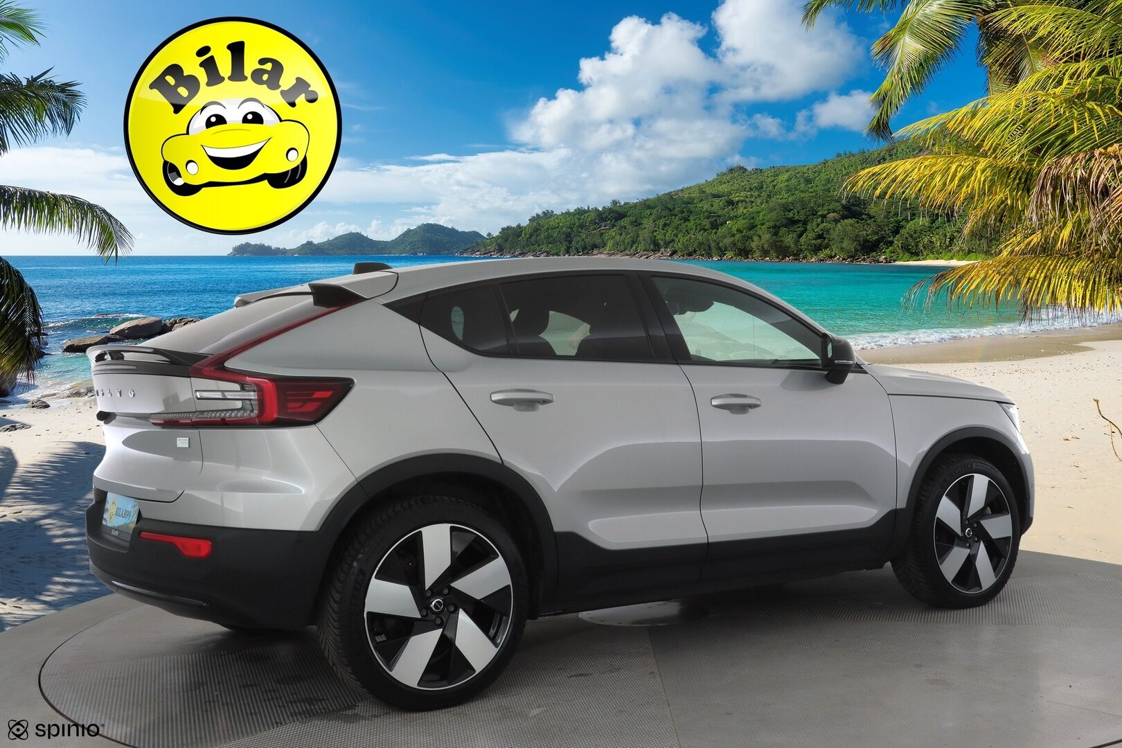 Volvo C40 2023 Recharge Twin Ultimate aut - | ACC | ILP | Lasikatto | H/K | 360-kamera | Sporttipenkit | Ratinlämmitys | LED | Keyless | Apple&Android | 