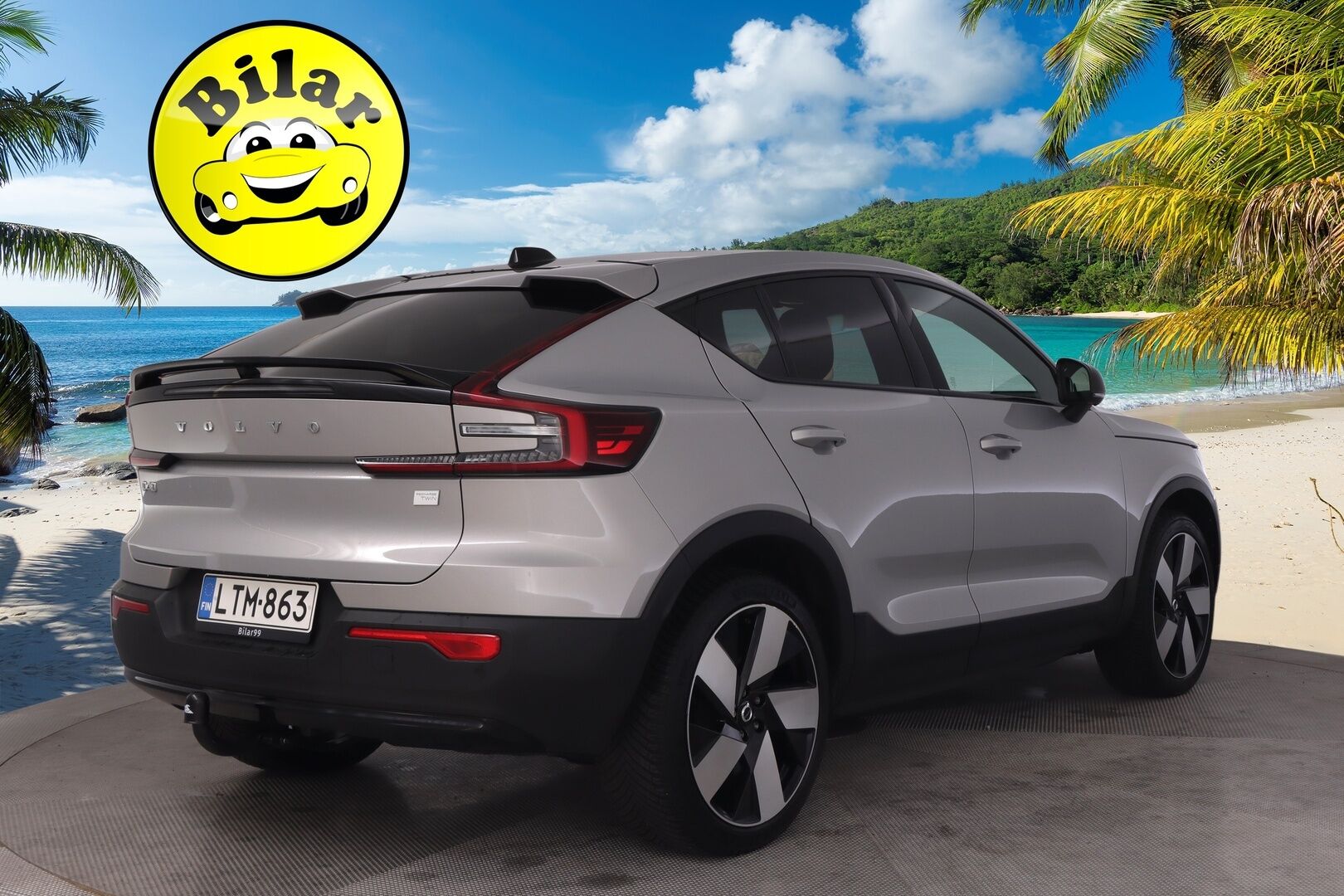 Volvo C40 2023 Recharge Twin Ultimate aut - Vetokoukku | ACC | ILP | Lasikatto | H/K | 360-kamera | Sporttipenkit | Kuskilla Muistipenkki | Ratinlämmitys | LED | Keyless | Apple&Android | 