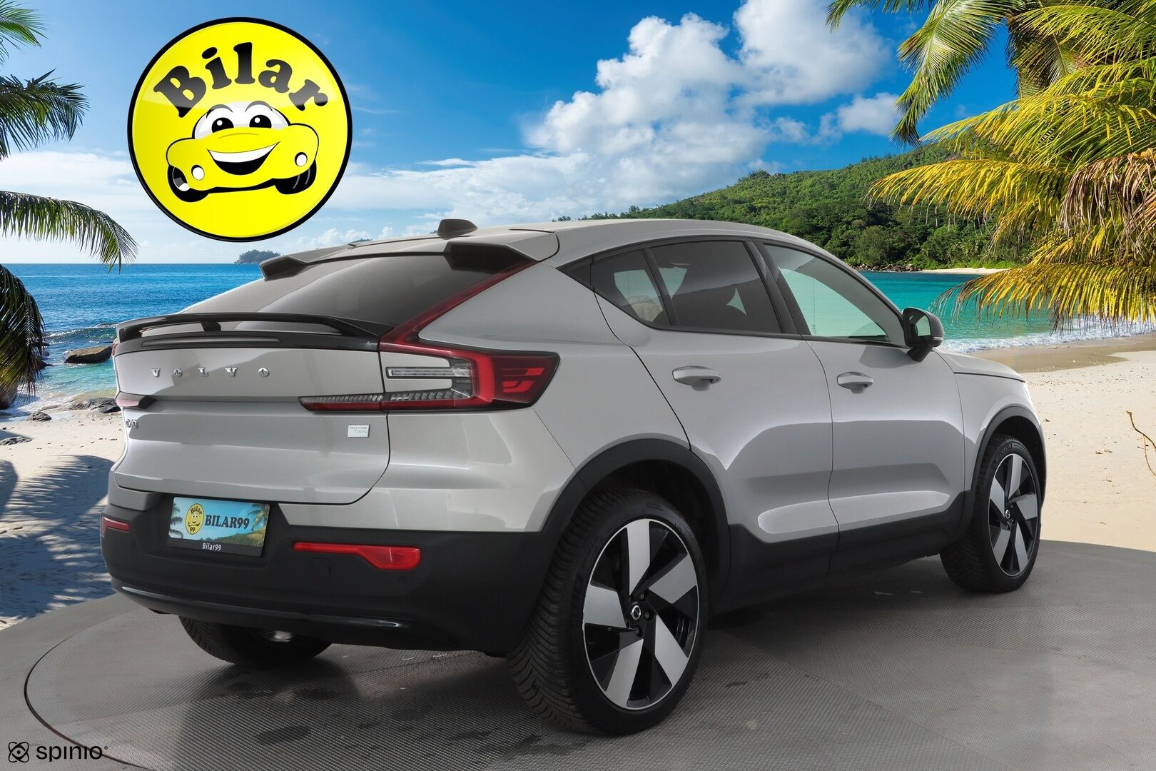 Volvo C40 2023 Recharge Twin Ultimate aut - | ACC | ILP | Lasikatto | H/K | 360-kamera | Sporttipenkit | Ratinlämmitys | LED | Keyless | Apple&Android | 
