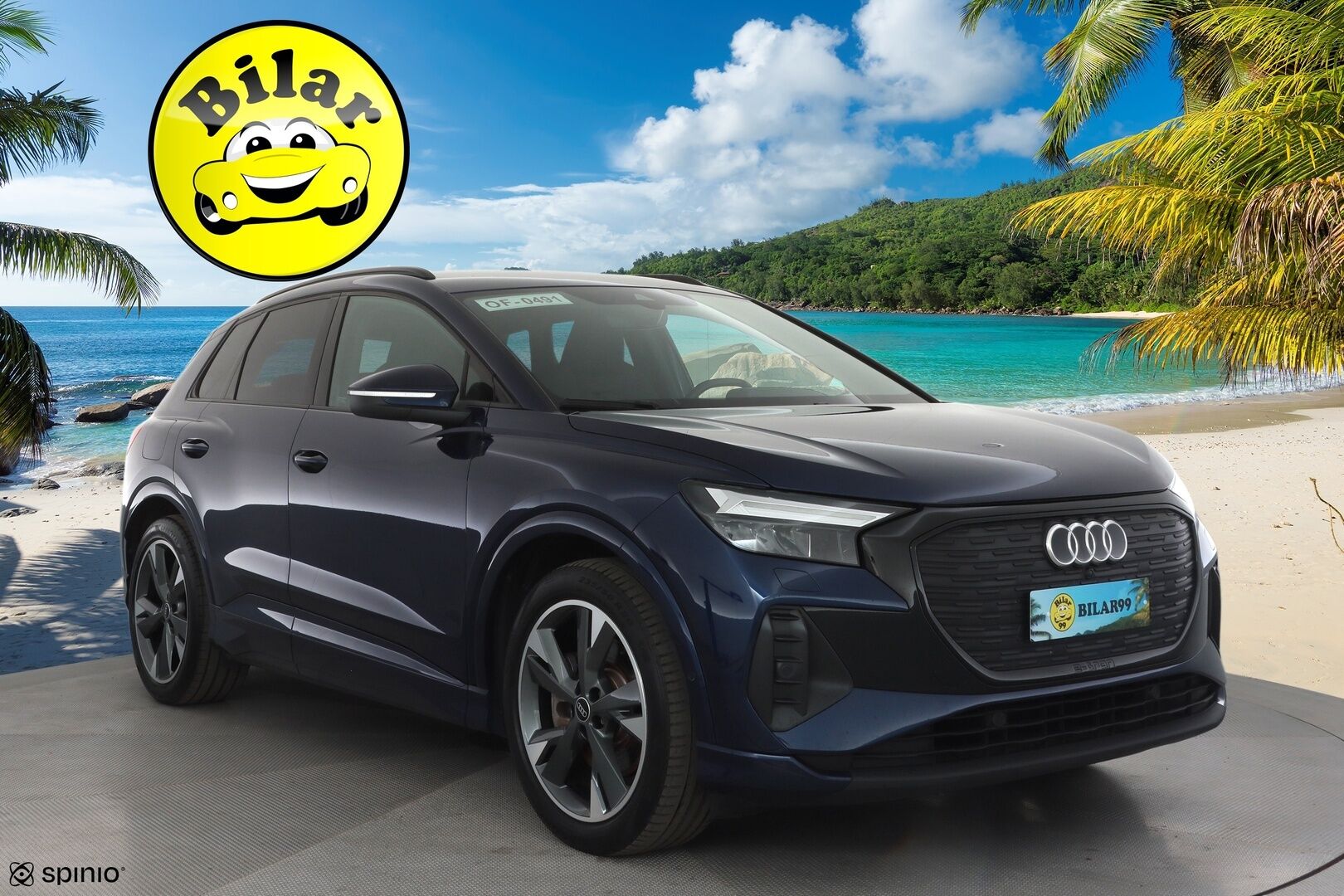 AUDI Q4 E-TRON 2023 45 e-tron quattro - | ACC | ILP | Sporttipenkit | Digimittaristo | P.kamera ja tutkat | Kaistavahti | Pre Sense | Apple & Android | LED | 2x renkaat aluin | ALV |
