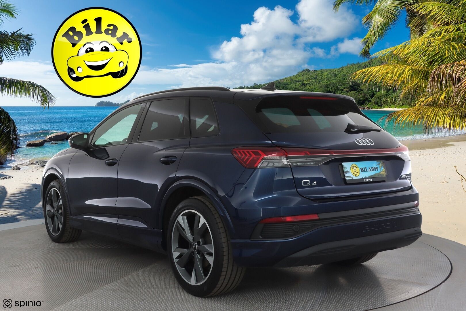 AUDI Q4 E-TRON 2023 45 e-tron quattro - | ACC | ILP | Sporttipenkit | Digimittaristo | P.kamera ja tutkat | Kaistavahti | Pre Sense | Apple & Android | LED | 2x renkaat aluin | ALV |