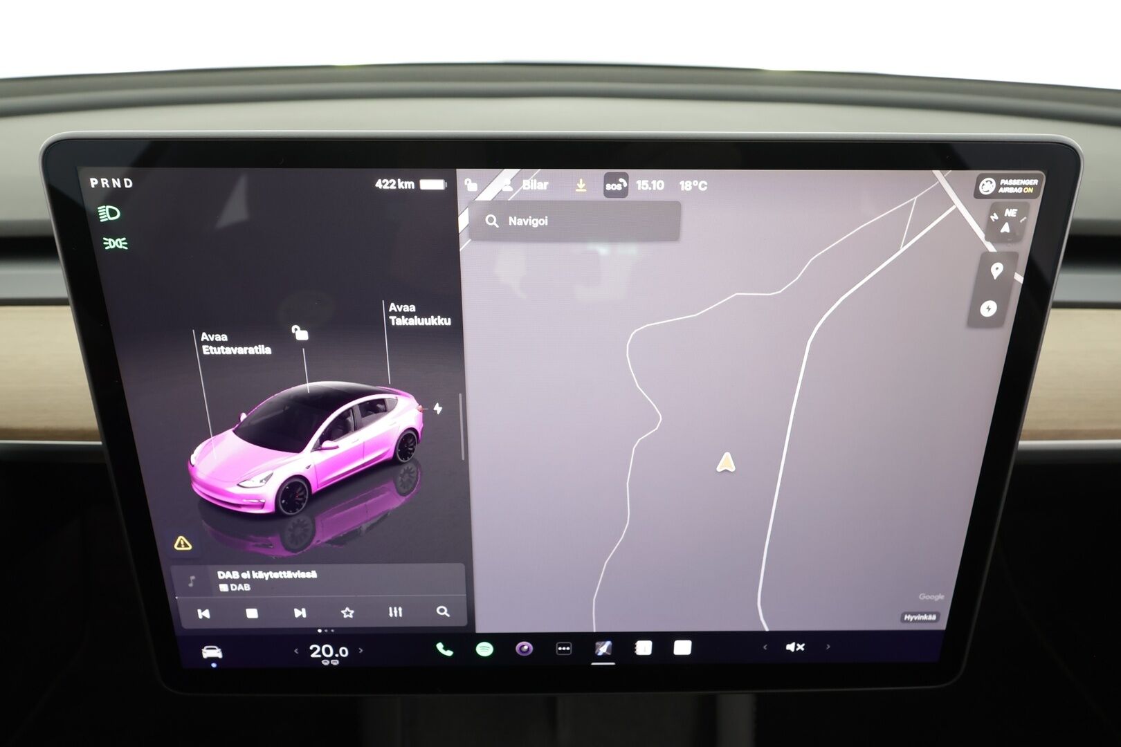 TESLA MODEL 3 2023 Performance Dual Motor - | ACC | ILP | FSD | Matrix | Lasikatto | Premium Audio | Muistipenkki | Sähkönahat | P.kamera | Sähk. takaluukku | 2x tesla alut | ALV |