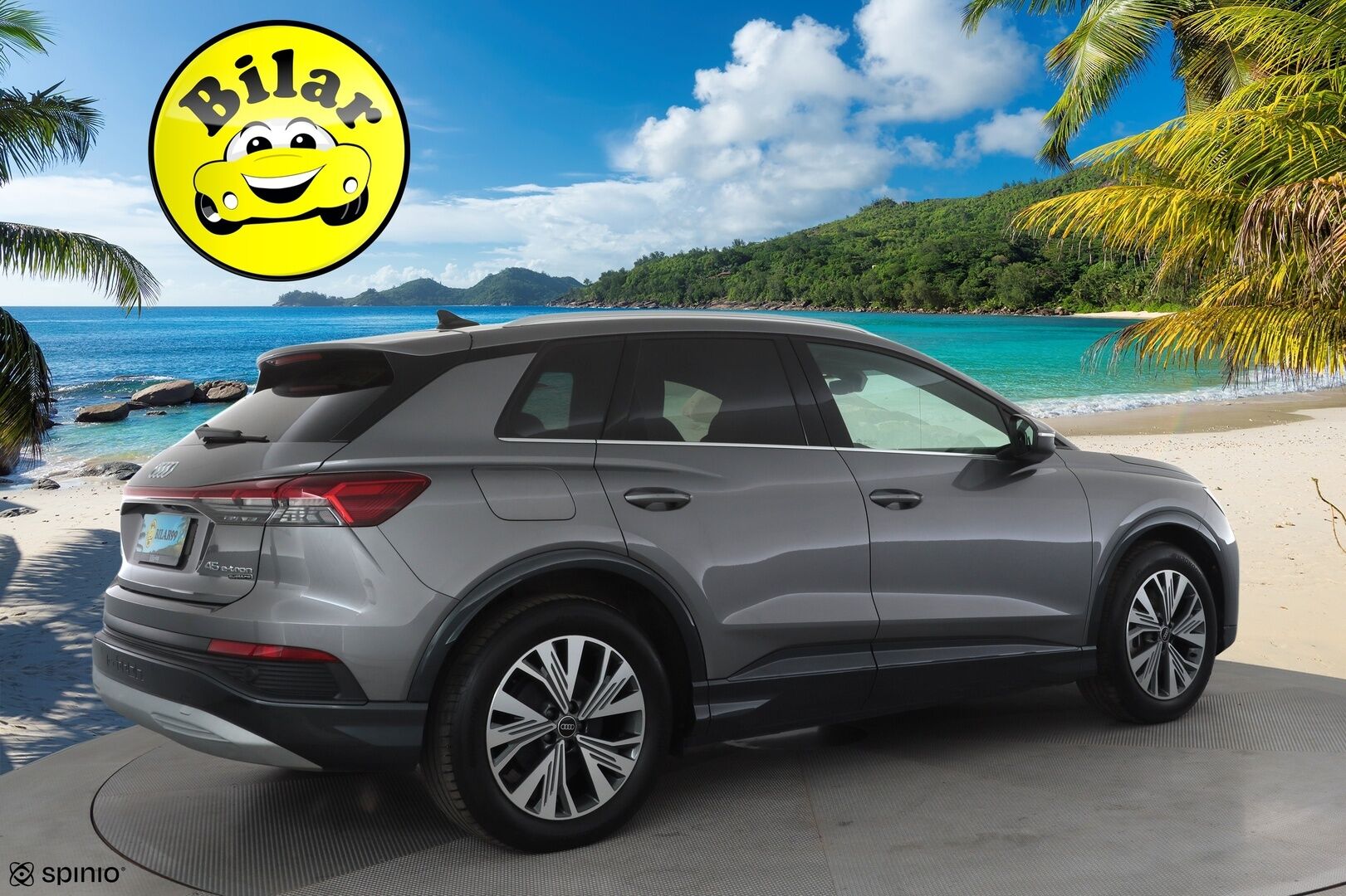 AUDI Q4 E-TRON 2025 45 e-tron quattro Proline Advanced - | Akuston esilämmitys | ACC | ILP | Koukku | Matrix-LED | Sonos | P.Kamera | Sporttipenkit | Keyless | Apple&Android | 1.Om Suomi-auto | Kahdet Renkaat | Merkkihuollettu |