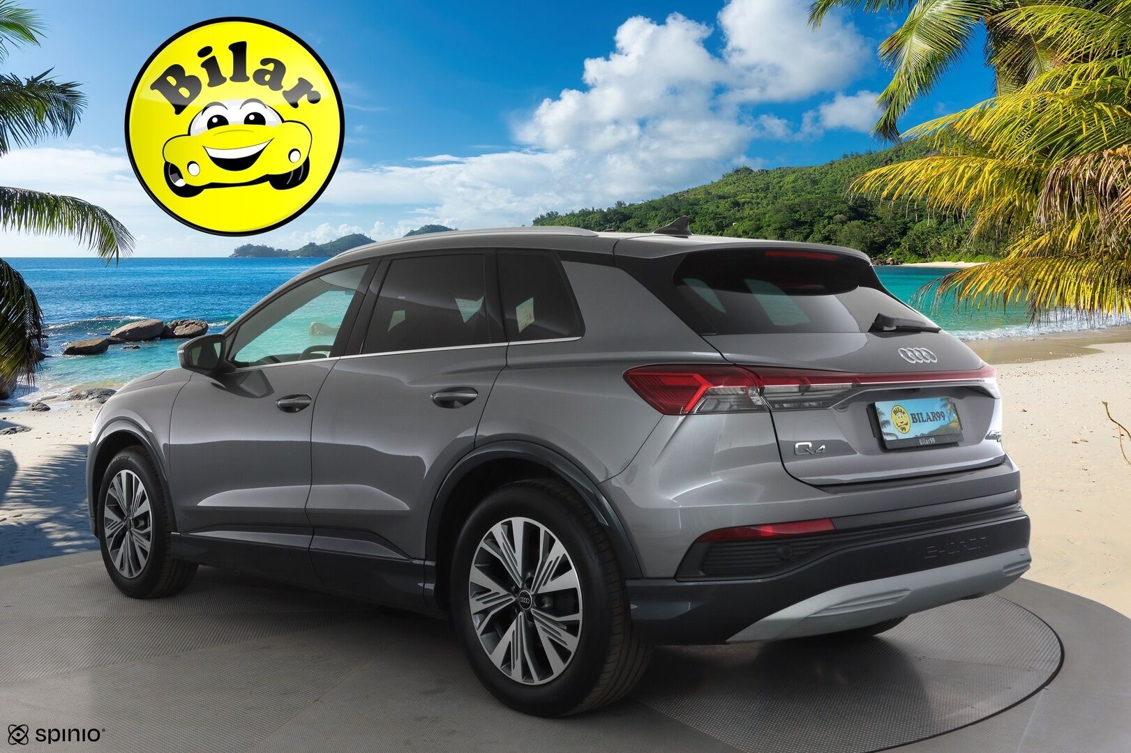 AUDI Q4 E-TRON 2025 45 e-tron quattro Proline Advanced - | Akuston esilämmitys | ACC | ILP | Koukku | Matrix-LED | Sonos | P.Kamera | Sporttipenkit | Keyless | Apple&Android | 1.Om Suomi-auto | Kahdet Renkaat | Merkkihuollettu |