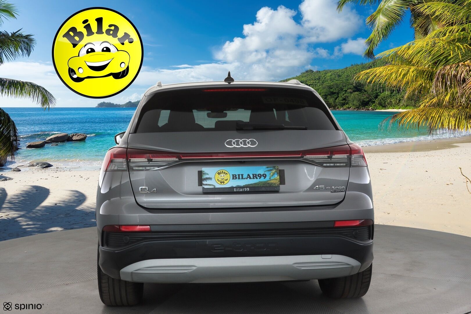 AUDI Q4 E-TRON 2025 45 e-tron quattro Proline Advanced - | Akuston esilämmitys | ACC | ILP | Koukku | Matrix-LED | Sonos | P.Kamera | Sporttipenkit | Keyless | Apple&Android | 1.Om Suomi-auto | Kahdet Renkaat | Merkkihuollettu |