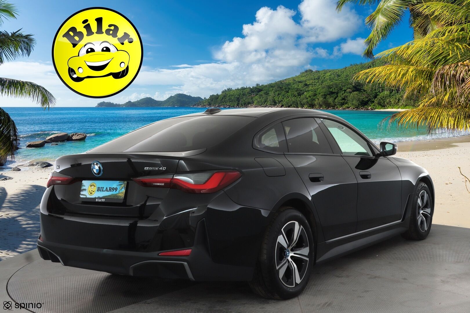 BMW I4 2024 eDrive40 - | ACC | Lisälämmitin | Koukku | Widescreen | HIFI | 360-Kamera | LED | Sporttipenkit | Navi | Apple&Android | Kahdet Renkaat | Merkkihuollettu |