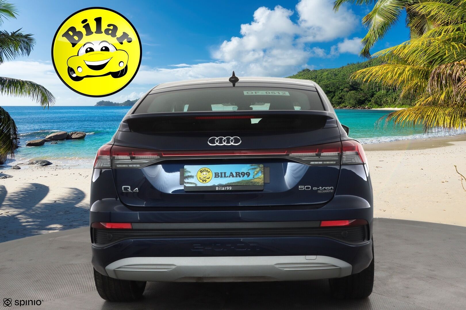 AUDI Q4 E-TRON 2023 50 Sportback Quattro - | ACC | ILP | SONOS | Sporttinahat | Panorama | Matrix-LED | Ambient light | P.kamera | Keyless | Navi | Sähk. takaluukku | ALV |