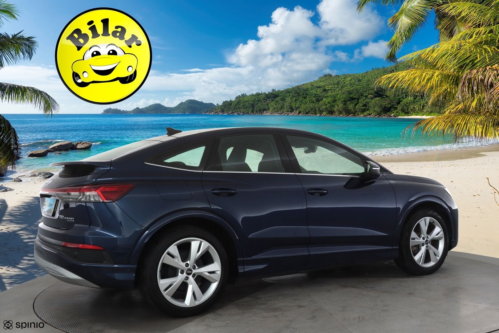 AUDI Q4 E-TRON 2023 50 Sportback Quattro - | ACC | ILP | SONOS | Sporttinahat | Panorama | Matrix-LED | Ambient light | P.kamera | Keyless | Navi | Sähk. takaluukku | ALV |