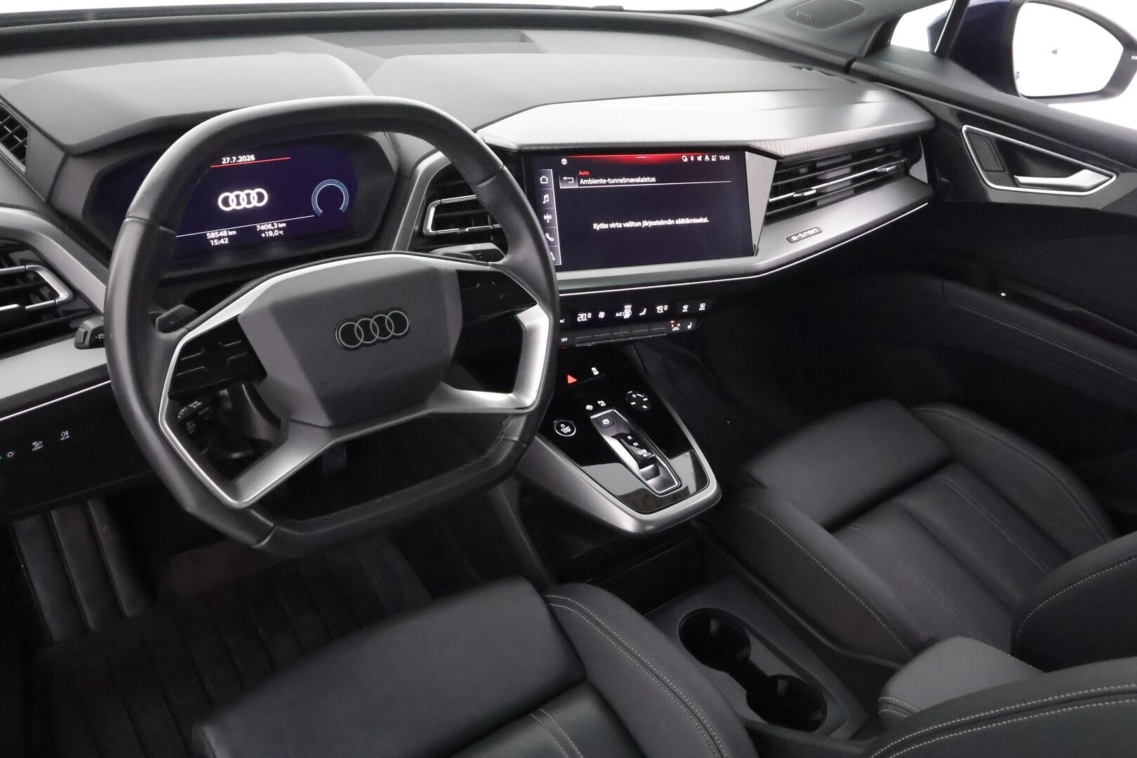 AUDI Q4 E-TRON 2023 50 Sportback Quattro - | ACC | ILP | SONOS | Sporttinahat | Panorama | Matrix-LED | Ambient light | P.kamera | Keyless | Navi | Sähk. takaluukku | ALV |