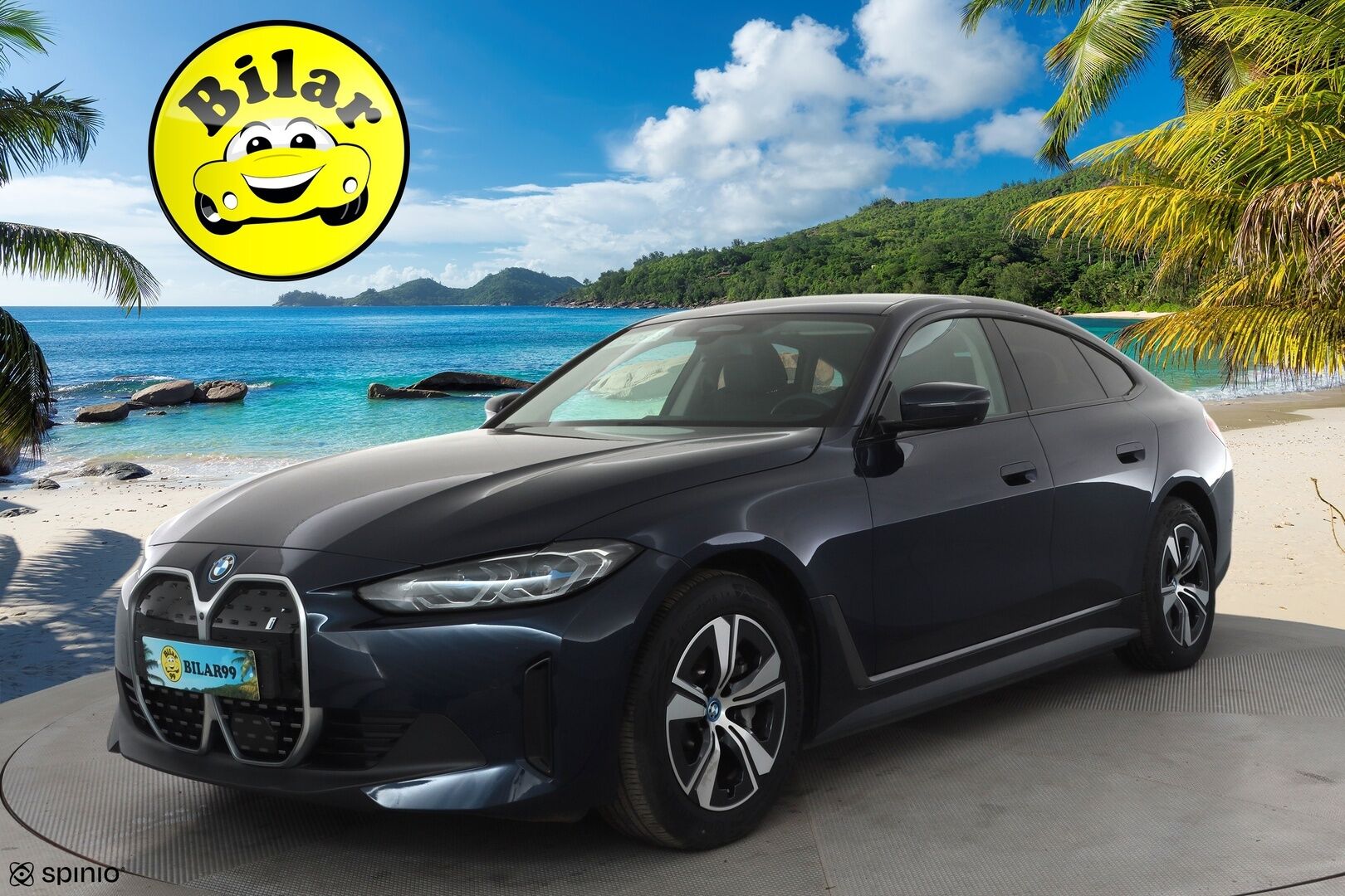 BMW i4 2023 eDrive40 Charged Plus - | ACC | Akkukäyttöinen | Laser Light LED | HUD | Widescreen | 360-Kamera | H/K | Muistipenkki | Comfort Access | Apple&Android | Kahdet Renkaat |