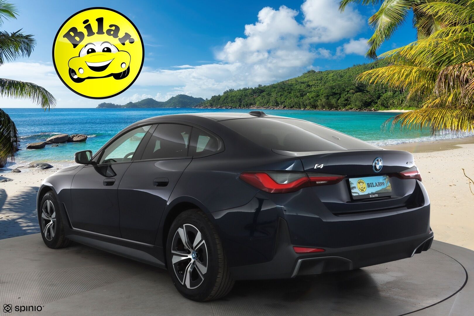 BMW i4 2023 eDrive40 Charged Plus - | ACC | Akkukäyttöinen | Laser Light LED | HUD | Widescreen | 360-Kamera | H/K | Muistipenkki | Comfort Access | Apple&Android | Kahdet Renkaat |