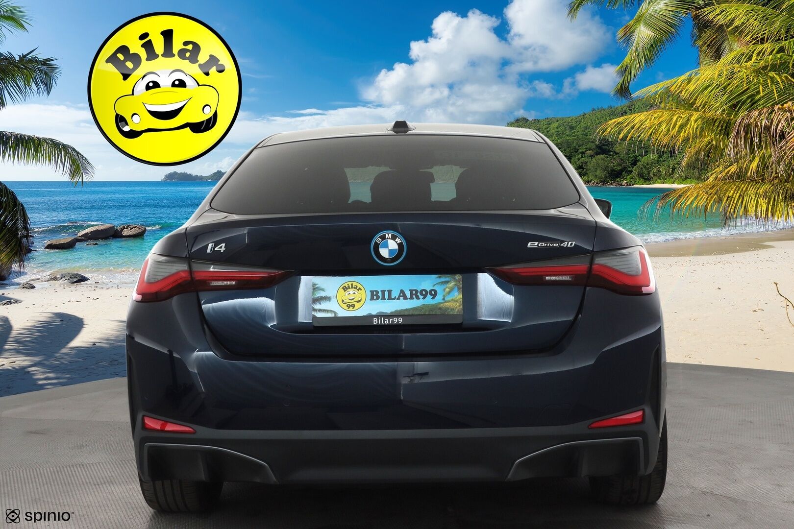 BMW i4 2023 eDrive40 Charged Plus - | ACC | Akkukäyttöinen | Laser Light LED | HUD | Widescreen | 360-Kamera | H/K | Muistipenkki | Comfort Access | Apple&Android | Kahdet Renkaat |
