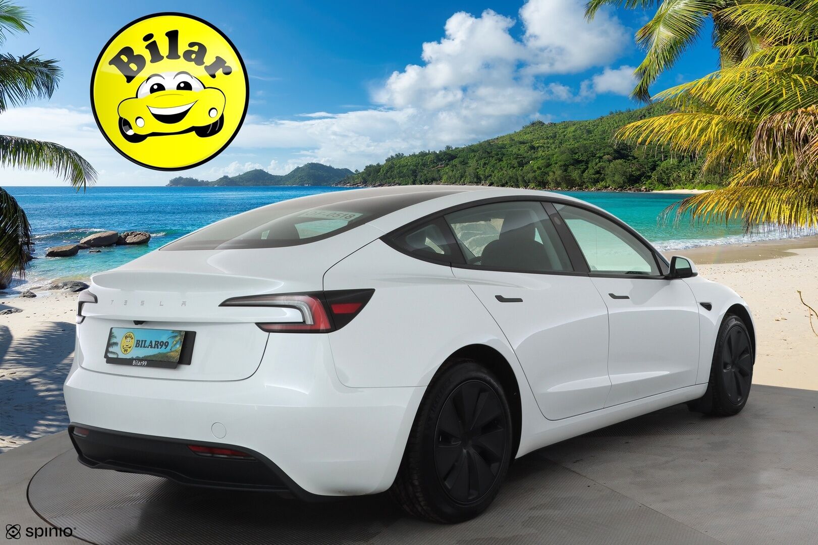 Tesla Model 3 2024 RWD - | Highland | ACC | ILP | Ilm. sähkönahat | Muistipenkki | Matrix | Lasikatto | Takanäyttö | P.kamera | Ambient | Autosteer | Lämm. ratti |