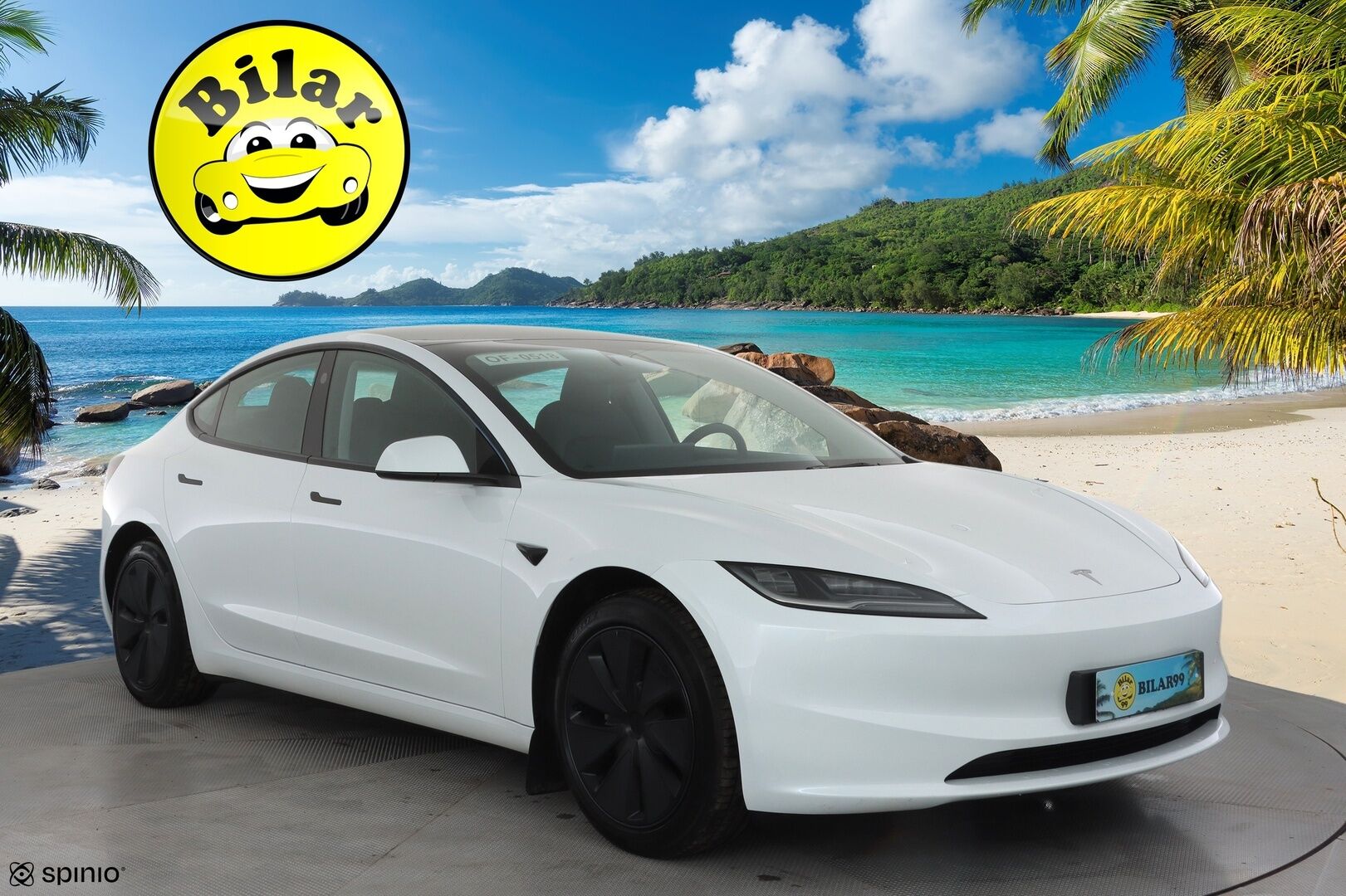 Tesla Model 3 2024 RWD - | Highland | ACC | ILP | Ilm. sähkönahat | Muistipenkki | Matrix | Lasikatto | Takanäyttö | P.kamera | Ambient | Autosteer | Lämm. ratti |