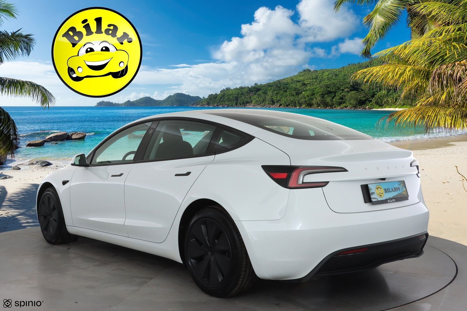Tesla Model 3 2024 RWD - | Highland | ACC | ILP | Ilm. sähkönahat | Muistipenkki | Matrix | Lasikatto | Takanäyttö | P.kamera | Ambient | Autosteer | Lämm. ratti |