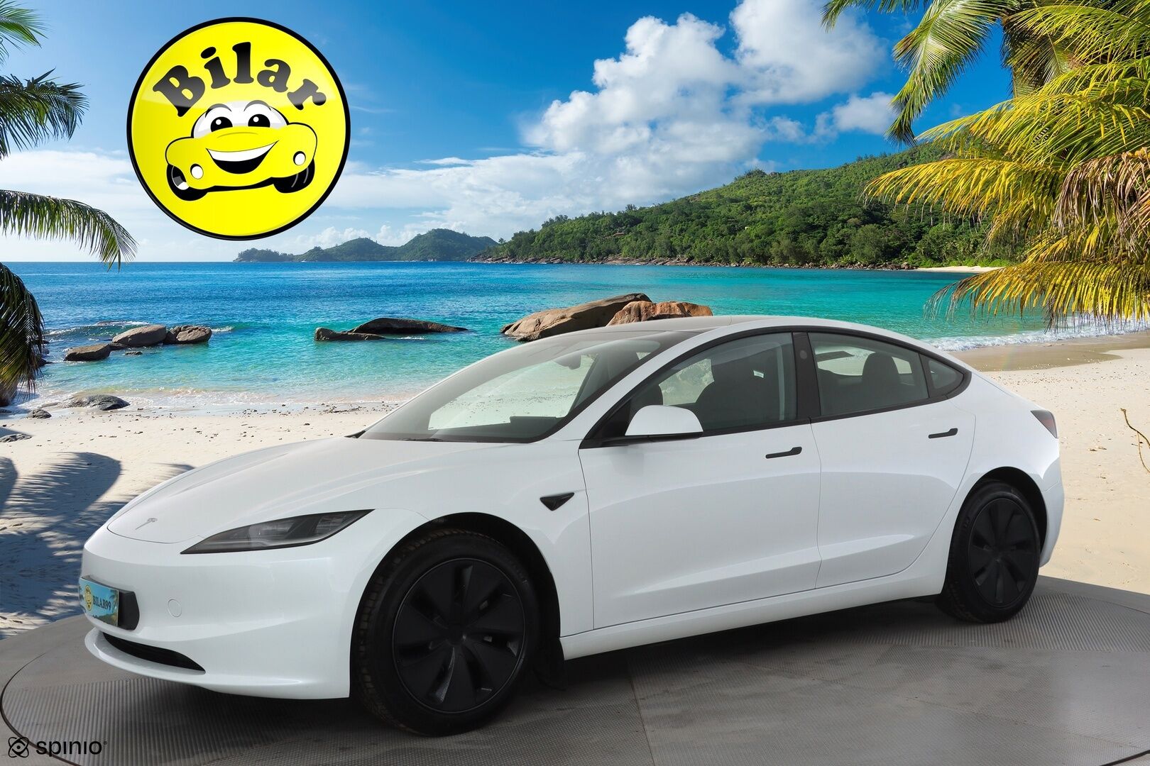 Tesla Model 3 2024 RWD - | Highland | ACC | ILP | Ilm. sähkönahat | Muistipenkki | Matrix | Lasikatto | Takanäyttö | P.kamera | Ambient | Autosteer | Lämm. ratti |