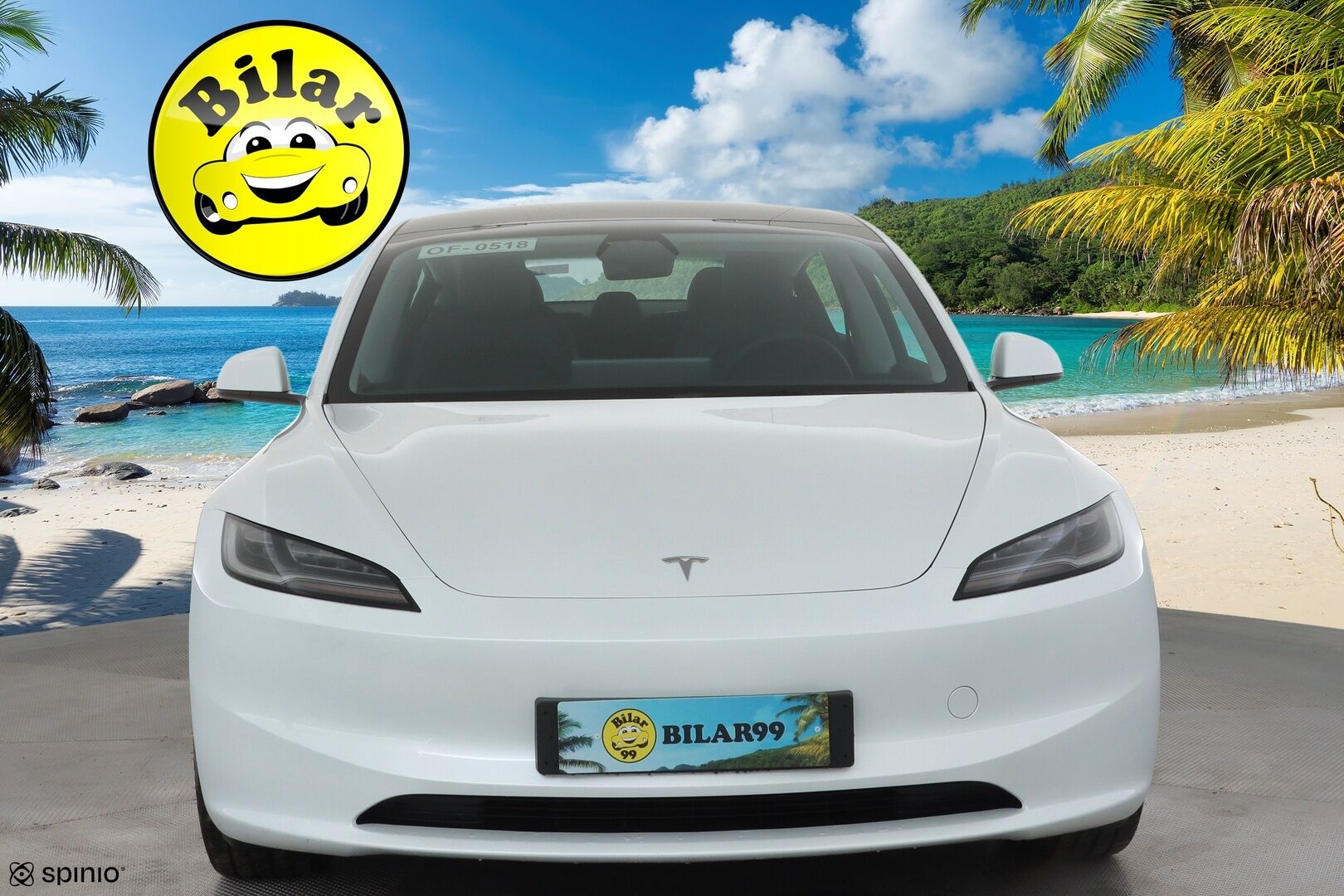 Tesla Model 3 2024 RWD - | Highland | ACC | ILP | Ilm. sähkönahat | Muistipenkki | Matrix | Lasikatto | Takanäyttö | P.kamera | Ambient | Autosteer | Lämm. ratti |
