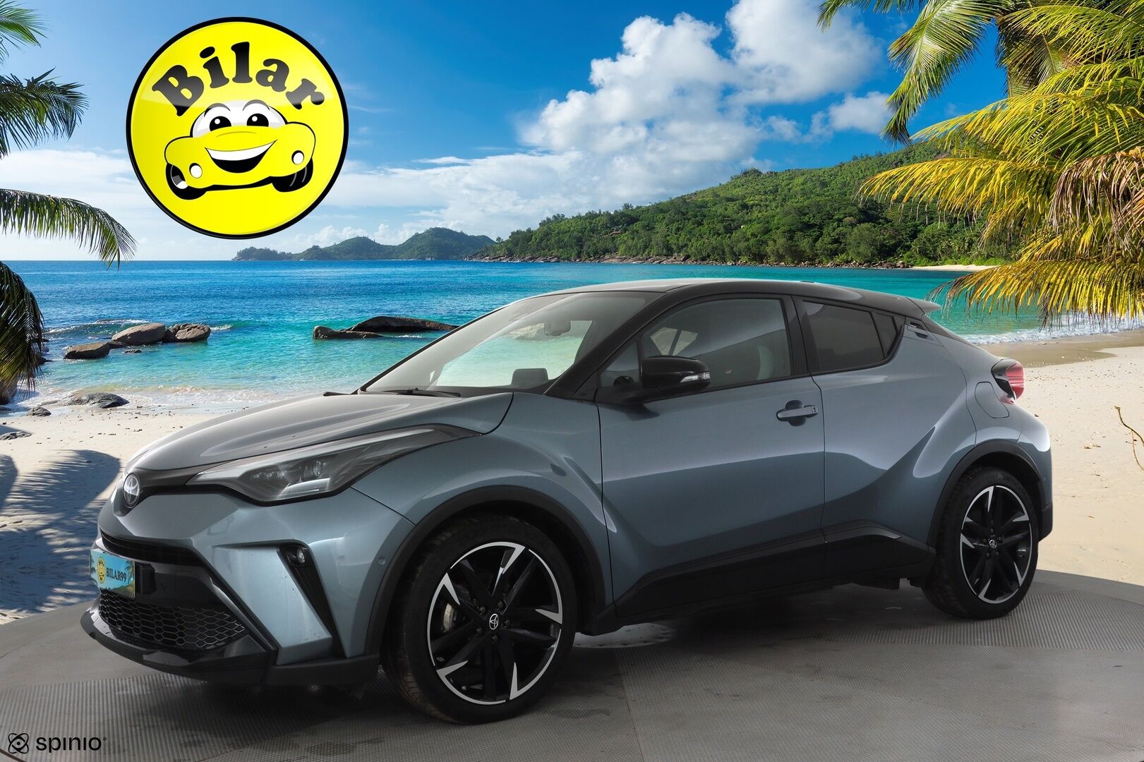 TOYOTA C-HR 2023 1,8 Hybrid GR Sport - | ACC | Koukku | Sähköpenkki | Nahka-alcantara | AFS-LED | Lane Assist | BSM | Lämm. ratti | Keyless | P.kamera | Navi | Merkkihuollettu | 