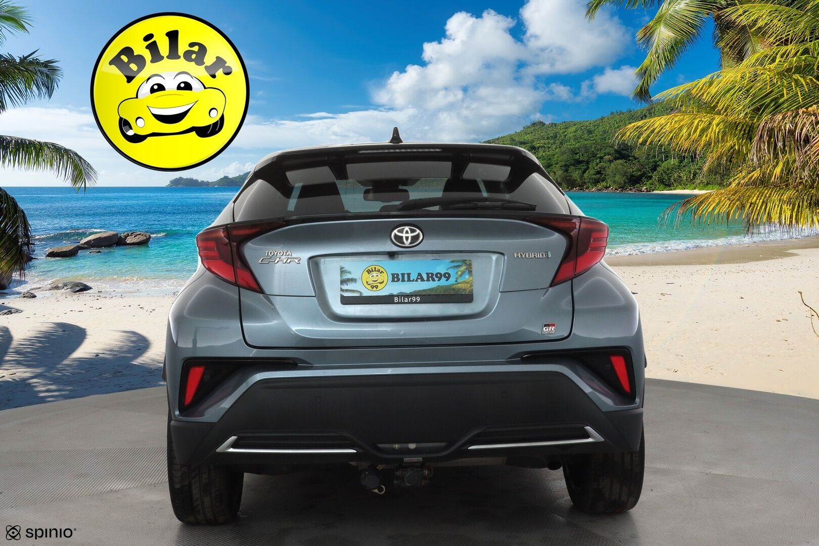 TOYOTA C-HR 2023 1,8 Hybrid GR Sport - | ACC | Koukku | Sähköpenkki | Nahka-alcantara | AFS-LED | Lane Assist | BSM | Lämm. ratti | Keyless | P.kamera | Navi | Merkkihuollettu | 