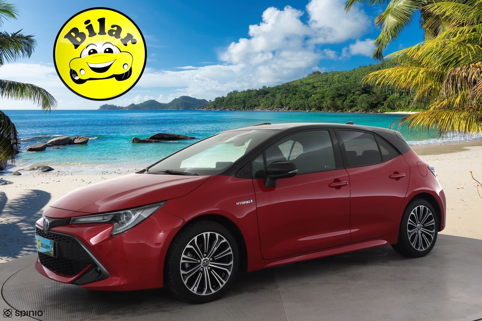Toyota Corolla 2019 Hatchback 1,8 Hybrid Style - | ACC | Koukku | Bi-tone | LED | P.kamera | LTA | RSA | PCS | BT | Lämm. ratti | Aut. pitkät | Aut. ilmastointi | 2x renkaat | Huoltokirja | 