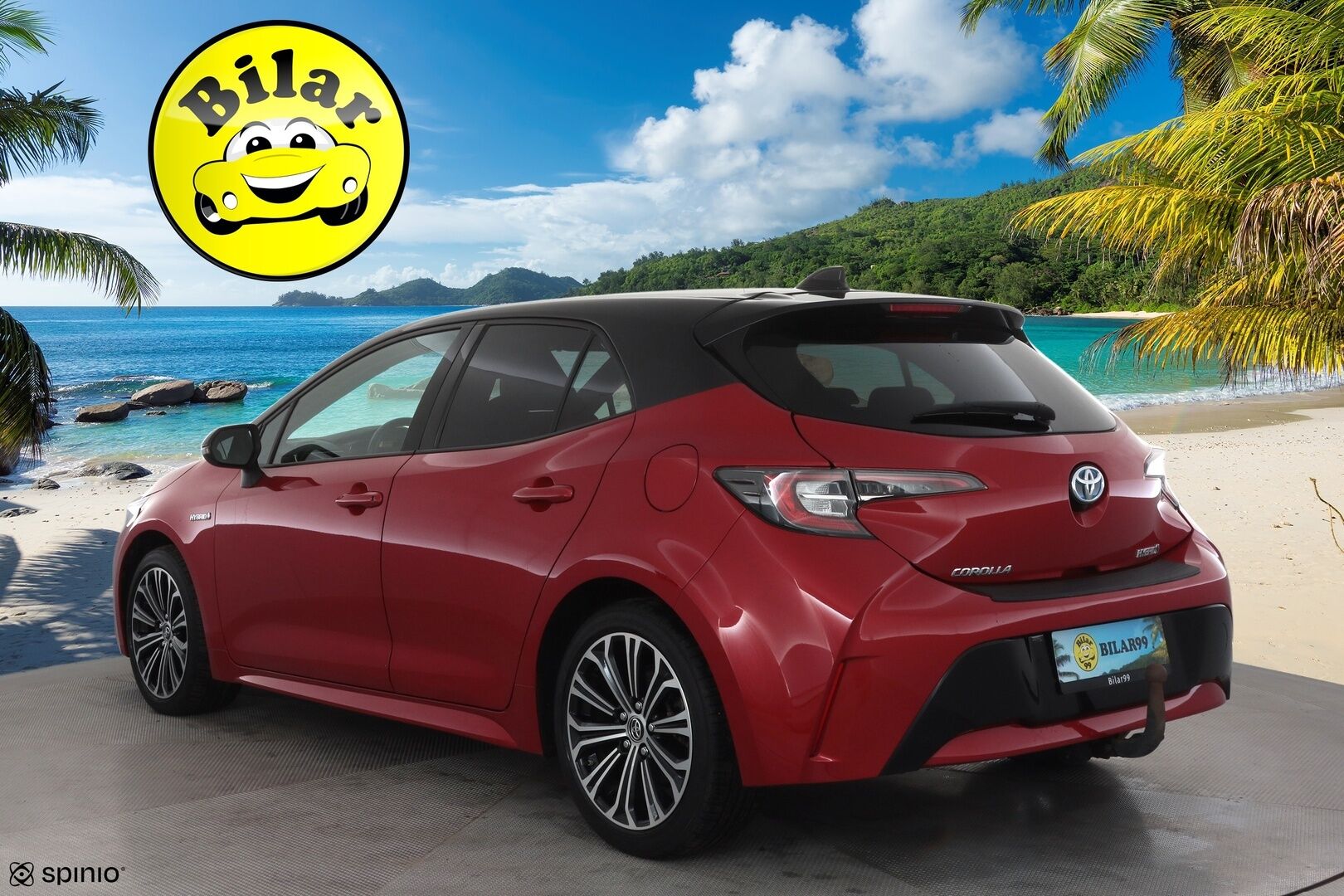 Toyota Corolla 2019 Hatchback 1,8 Hybrid Style - | ACC | Koukku | Bi-tone | LED | P.kamera | LTA | RSA | PCS | BT | Lämm. ratti | Aut. pitkät | Aut. ilmastointi | 2x renkaat | Huoltokirja | 