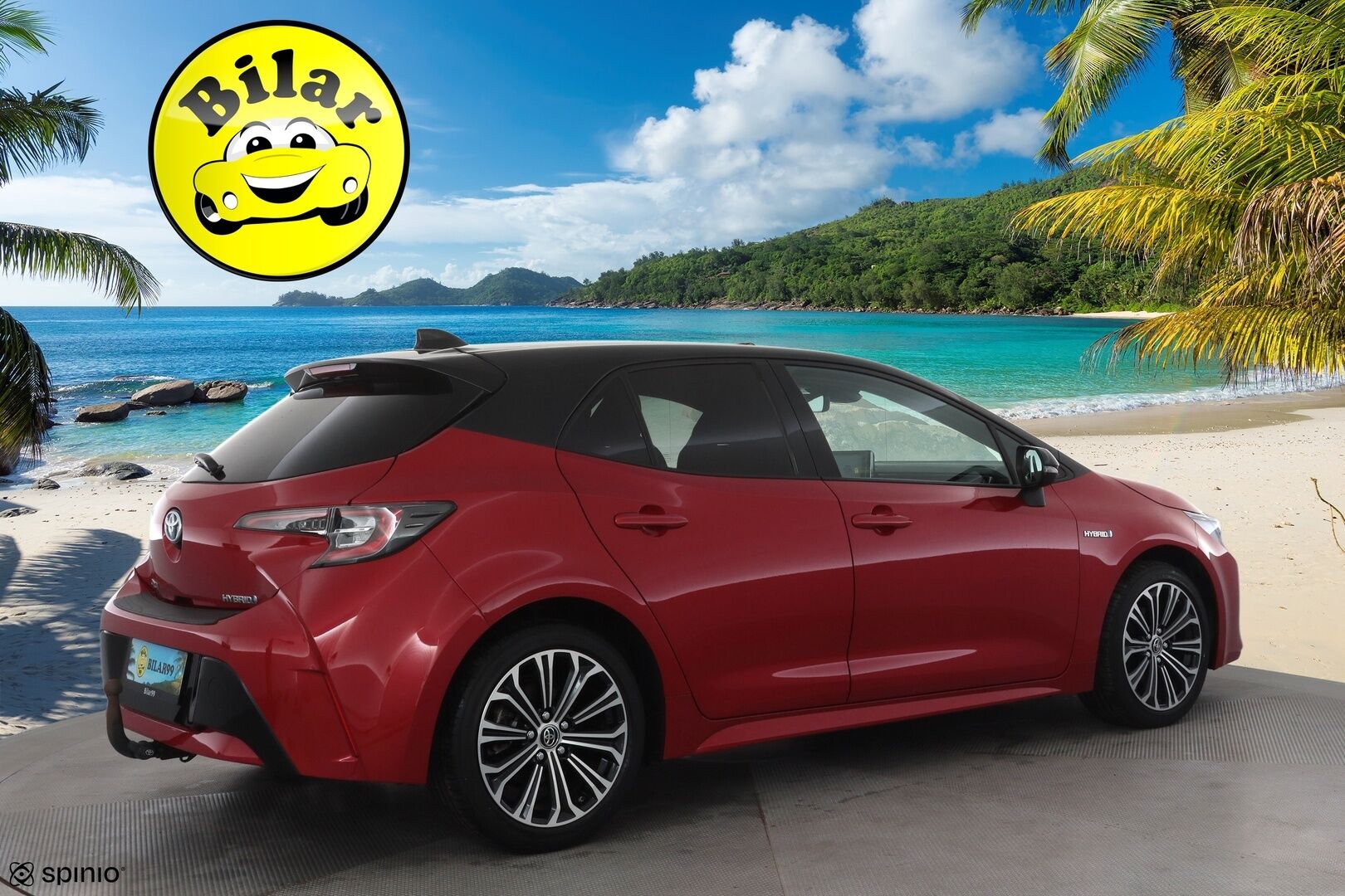 Toyota Corolla 2019 Hatchback 1,8 Hybrid Style - | ACC | Koukku | Bi-tone | LED | P.kamera | LTA | RSA | PCS | BT | Lämm. ratti | Aut. pitkät | Aut. ilmastointi | 2x renkaat | Huoltokirja | 