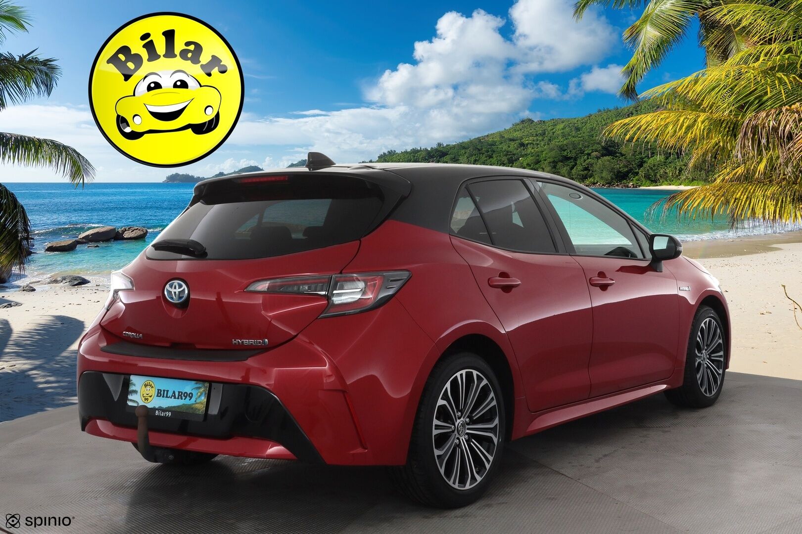 Toyota Corolla 2019 Hatchback 1,8 Hybrid Style - | ACC | Koukku | Bi-tone | LED | P.kamera | LTA | RSA | PCS | BT | Lämm. ratti | Aut. pitkät | Aut. ilmastointi | 2x renkaat | Huoltokirja | 