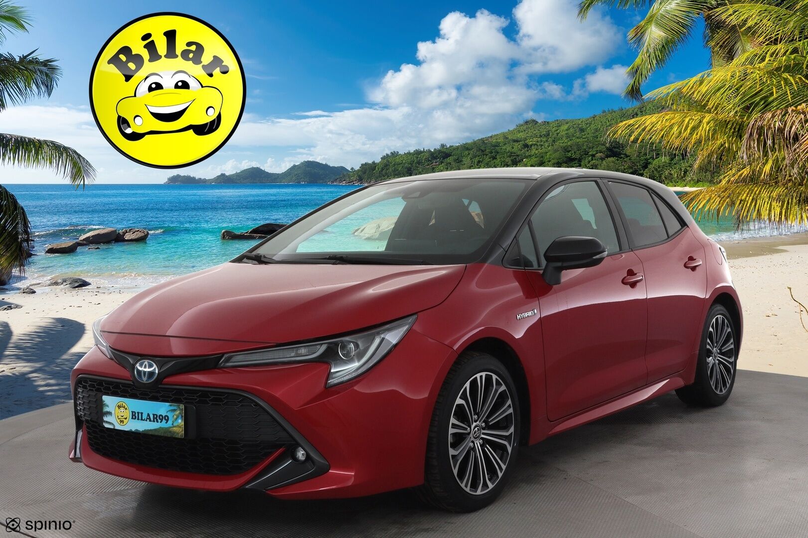 Toyota Corolla 2019 Hatchback 1,8 Hybrid Style - | ACC | Koukku | Bi-tone | LED | P.kamera | LTA | RSA | PCS | BT | Lämm. ratti | Aut. pitkät | Aut. ilmastointi | 2x renkaat | Huoltokirja | 