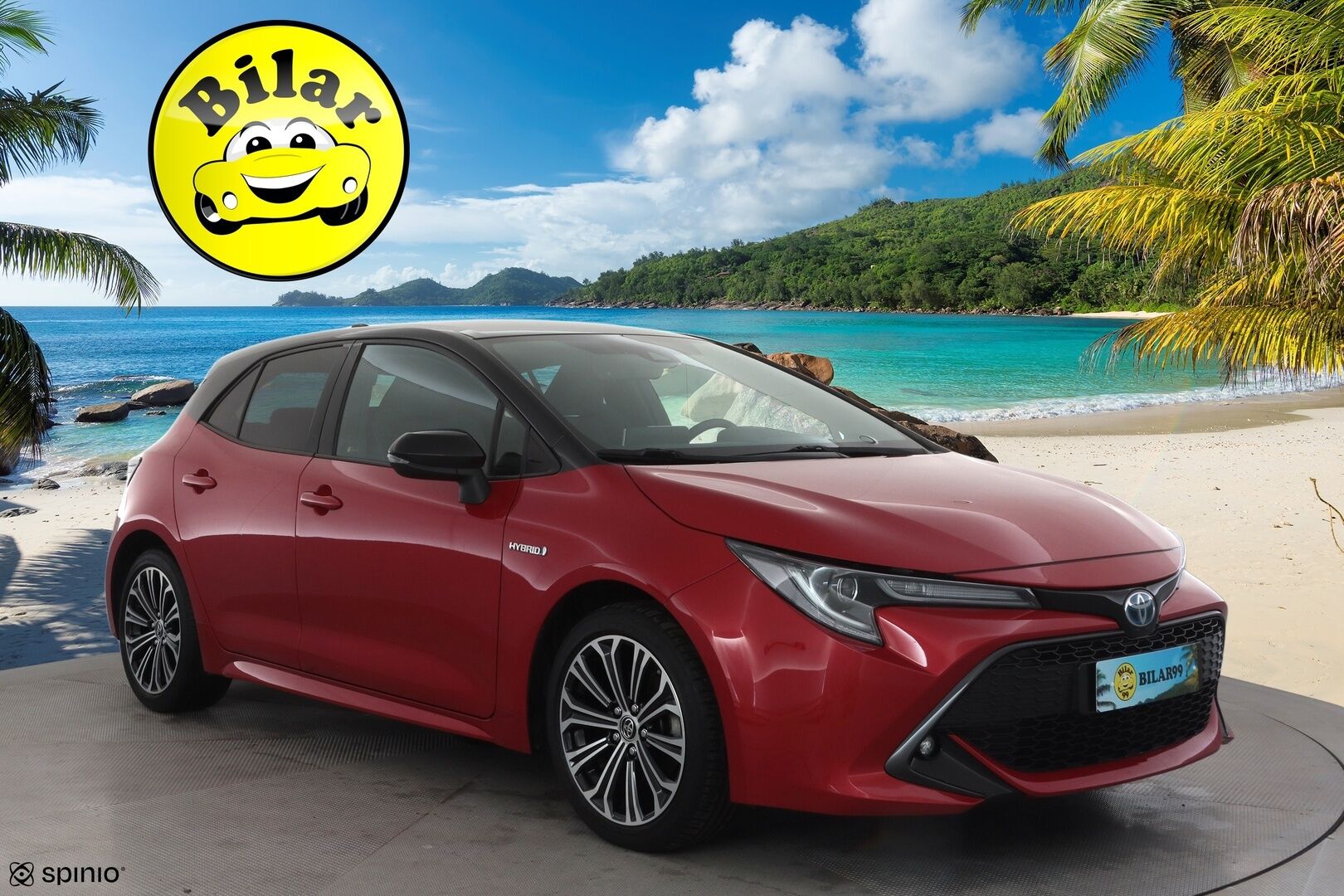 Toyota Corolla 2019 Hatchback 1,8 Hybrid Style - | ACC | Koukku | Bi-tone | LED | P.kamera | LTA | RSA | PCS | BT | Lämm. ratti | Aut. pitkät | Aut. ilmastointi | 2x renkaat | Huoltokirja | 