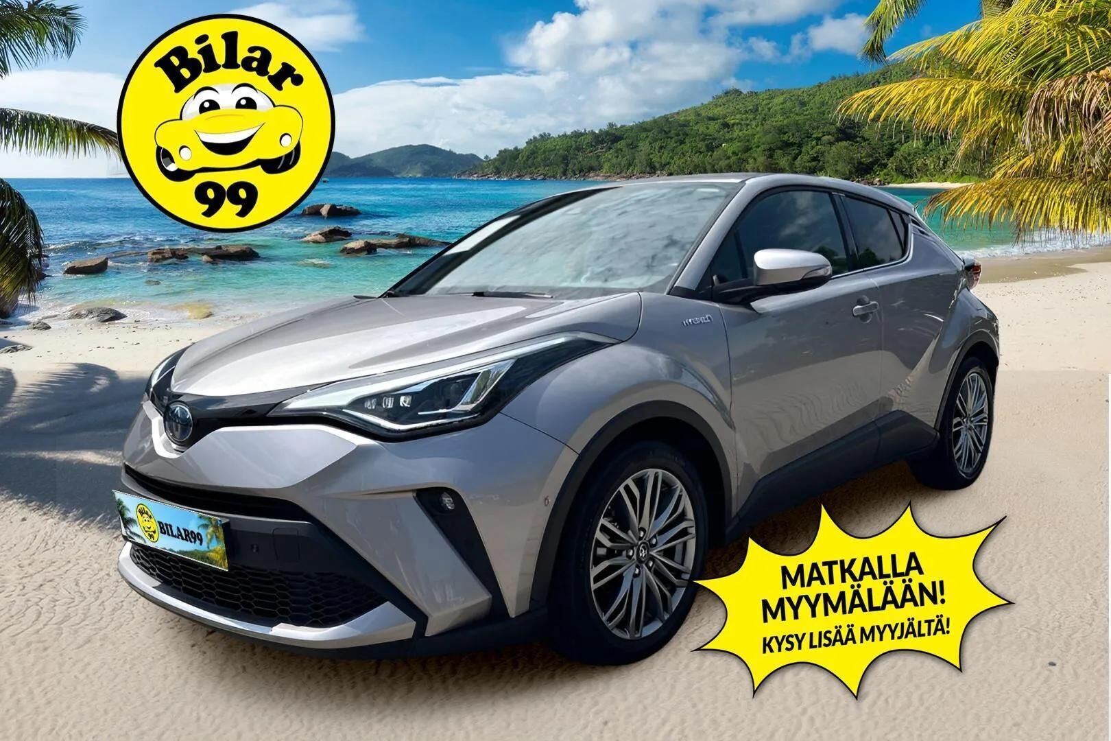 Toyota C-HR 2021 2,0 Hybrid Premium - ACC / JBL / P.kamera / Luxury puoli-nahka verhoilu / Pysäköinti avustin / Navi
