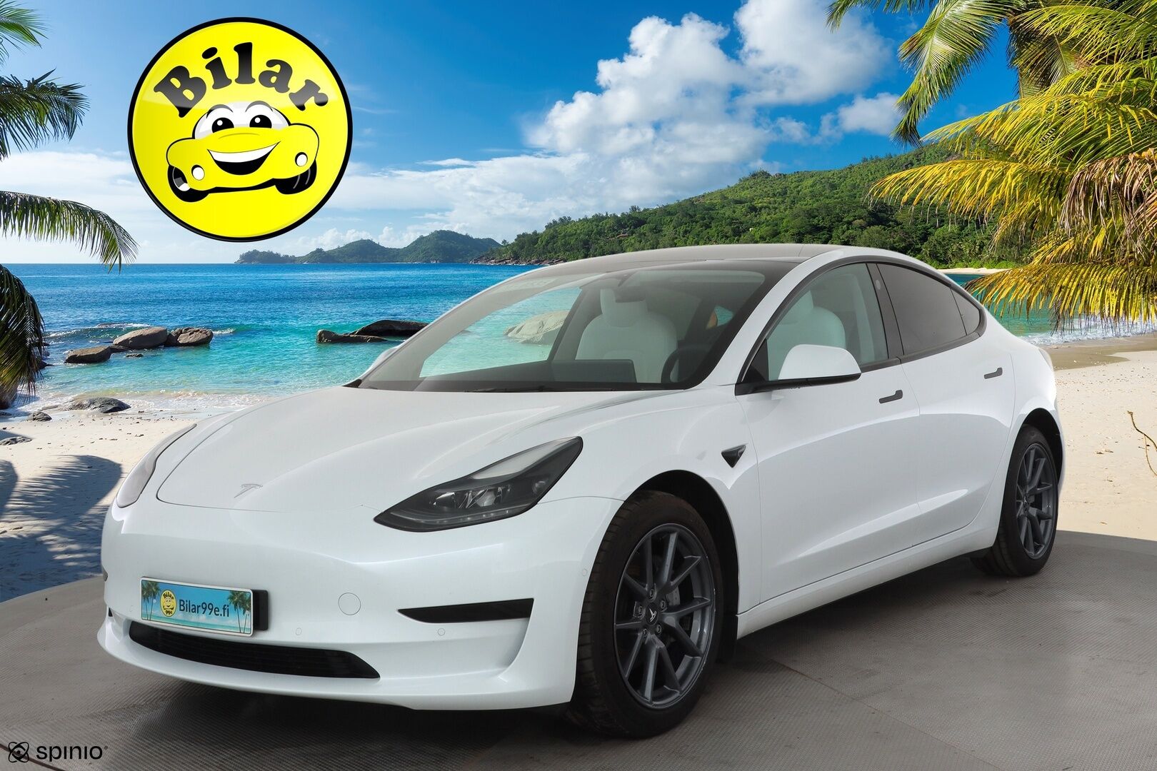 TESLA MODEL 3 2022 Standard Range Plus - | ILP | Lasikatto | ACC | P.kamera | Matrix-LED | Muistipenkki | Premium Speakers | Navi | Kaistavahti | Keyless | Valkoinen Nahkaverhoilu |