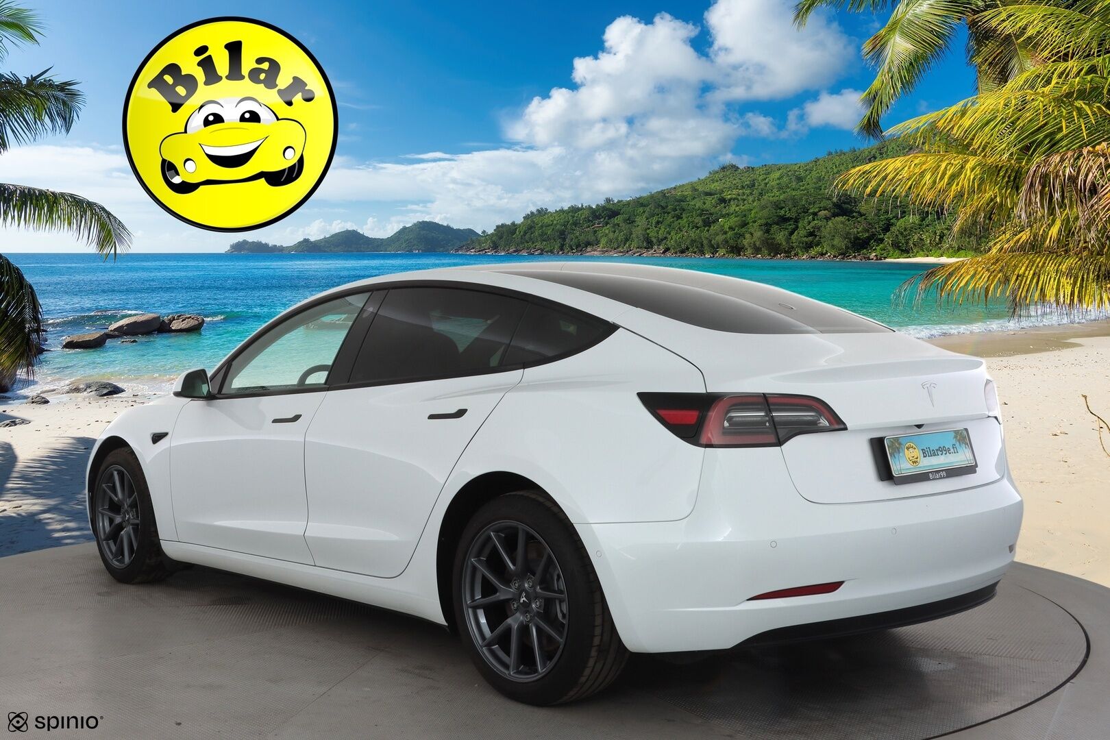 TESLA MODEL 3 2022 Standard Range Plus - | ILP | Lasikatto | ACC | P.kamera | Matrix-LED | Muistipenkki | Premium Speakers | Navi | Kaistavahti | Keyless | Valkoinen Nahkaverhoilu |