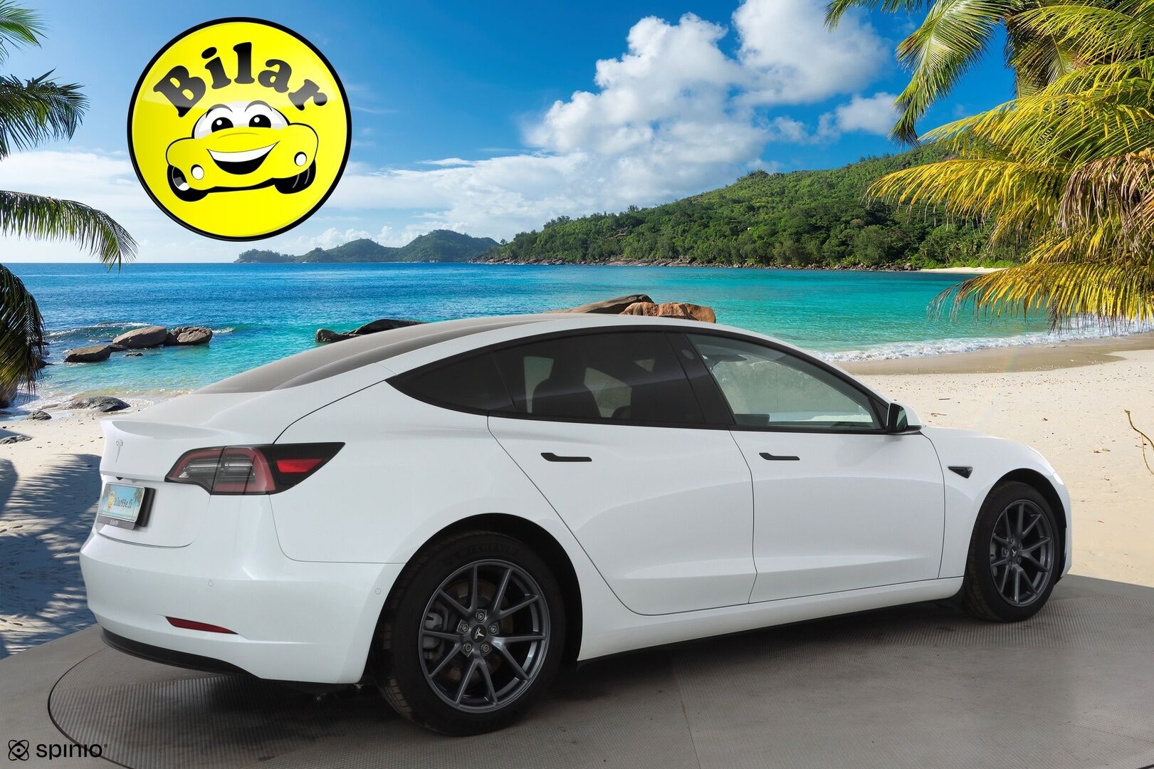 TESLA MODEL 3 2022 Standard Range Plus - | ILP | Lasikatto | ACC | P.kamera | Matrix-LED | Muistipenkki | Premium Speakers | Navi | Kaistavahti | Keyless | Valkoinen Nahkaverhoilu |