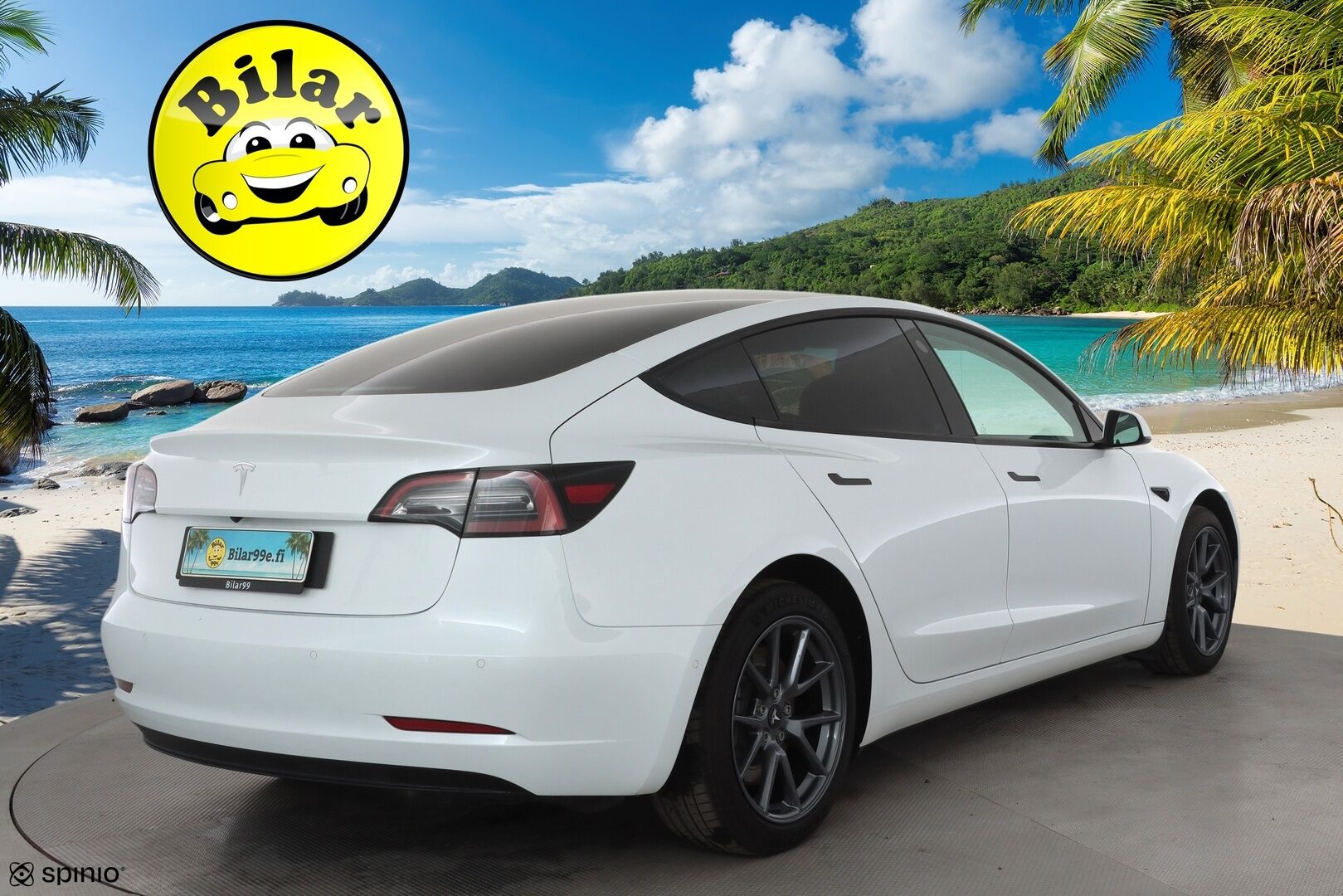 TESLA MODEL 3 2022 Standard Range Plus - | ILP | Lasikatto | ACC | P.kamera | Matrix-LED | Muistipenkki | Premium Speakers | Navi | Kaistavahti | Keyless | Valkoinen Nahkaverhoilu |