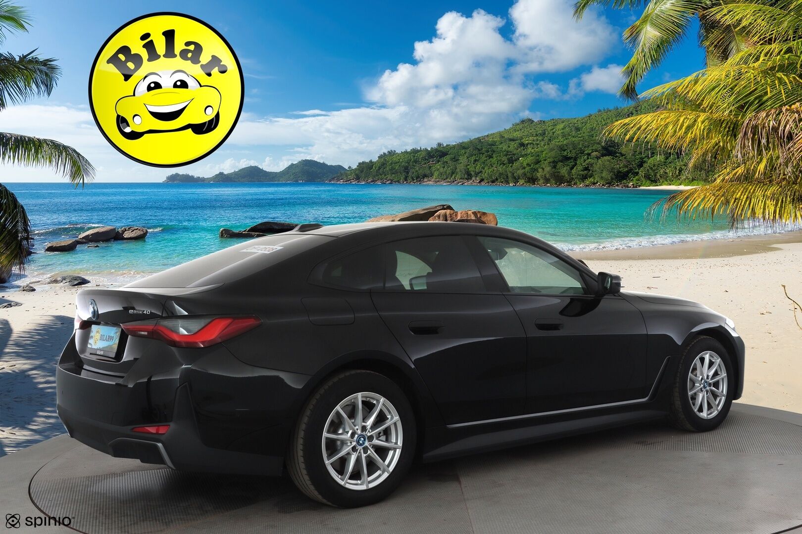 BMW i4 2022 eDrive40 Charged - | ACC | Lisälämmitin | LED | Sporttipenkit | Widescreen | Apple&Android | P.Kamera | Puolinahat | Navi | Merkkihuollettu |
