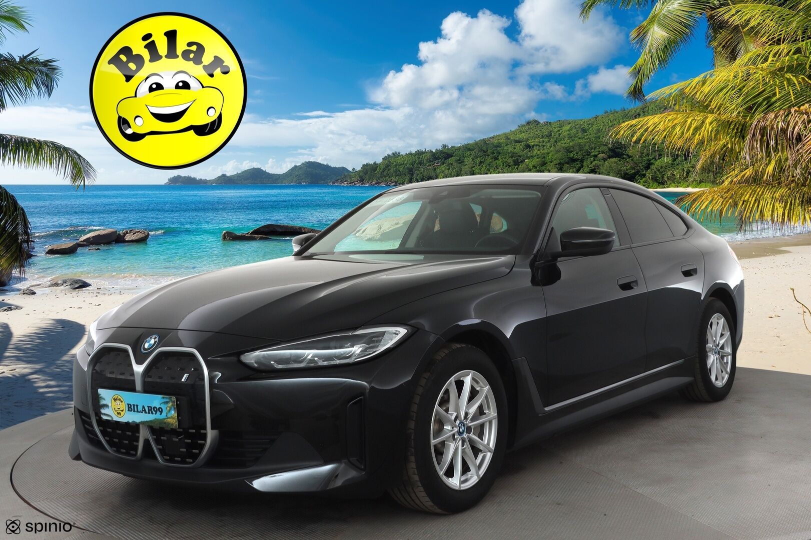BMW i4 2022 eDrive40 Charged - | ACC | Lisälämmitin | LED | Sporttipenkit | Widescreen | Apple&Android | P.Kamera | Puolinahat | Navi | Merkkihuollettu |