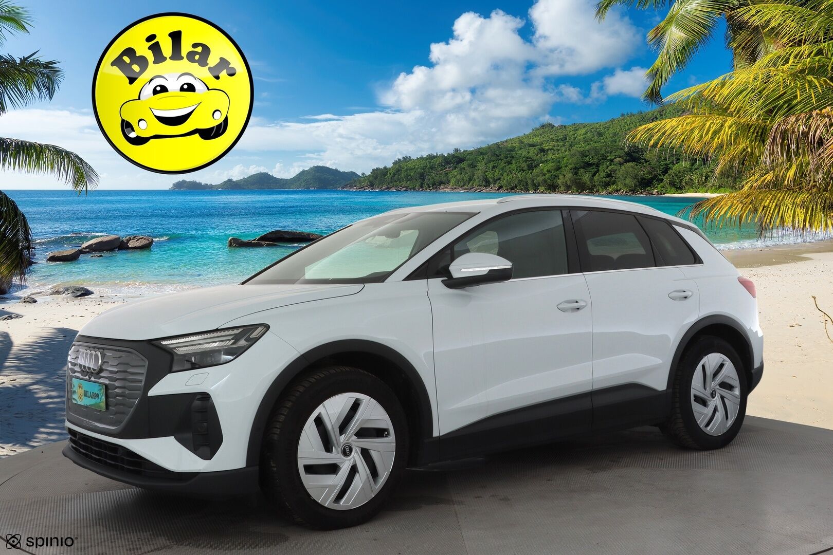 AUDI Q4 E-TRON 2023 40 e-tron - | Sonos | ILP | Koukku | ACC | Matrix-LED | P.Kamera | Kaistavahti | Navi | Keyless | Sporttipenkit | Merkkihuollot |