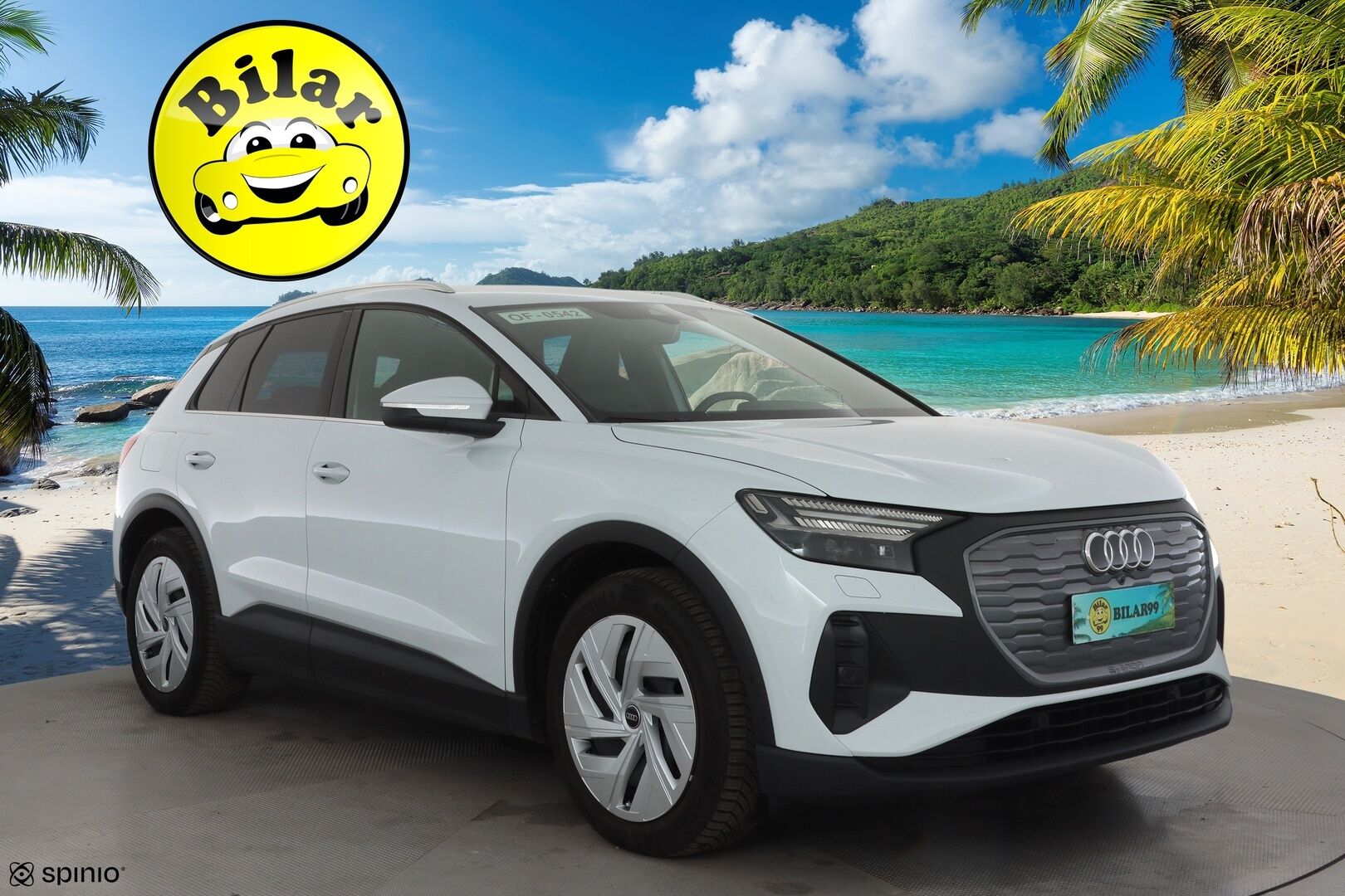AUDI Q4 E-TRON 2023 40 e-tron - | Sonos | ILP | Koukku | ACC | Matrix-LED | P.Kamera | Kaistavahti | Navi | Keyless | Sporttipenkit | Merkkihuollot |