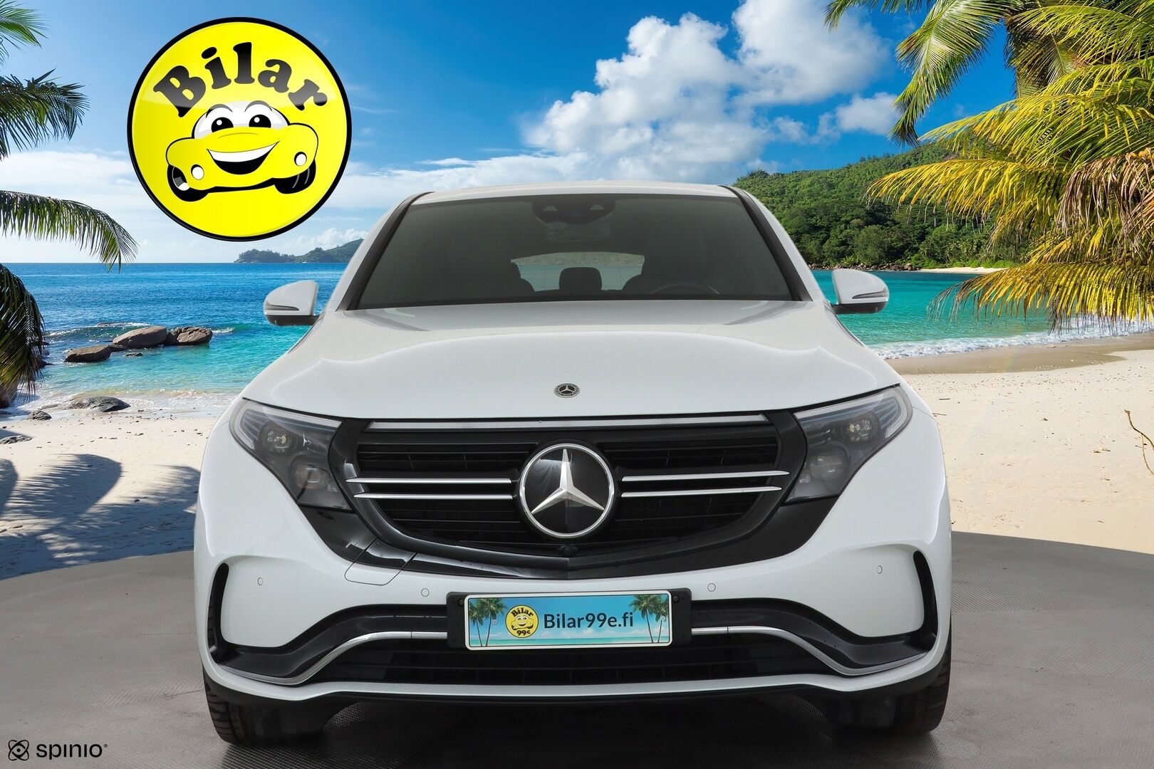 MERCEDES-BENZ EQC 2023 400 4Matic AMG - | Lasikattoluukku | Koukku | ILP | Distronic | 360 | Comfort-istuimet Muistilla | HUD | LED | Navi | Kaistavahti | Keyless | 2x Latauskaapelit | 