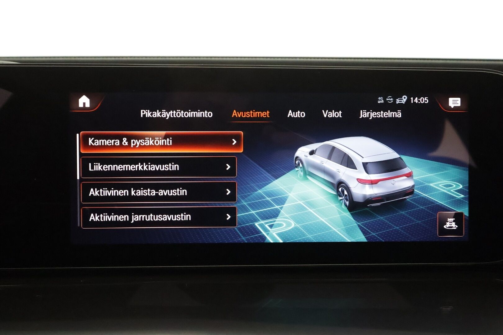 MERCEDES-BENZ EQC 2023 400 4Matic AMG - | Lasikattoluukku | Koukku | ILP | Distronic | 360 | Comfort-istuimet Muistilla | HUD | LED | Navi | Kaistavahti | Keyless | 2x Latauskaapelit | 