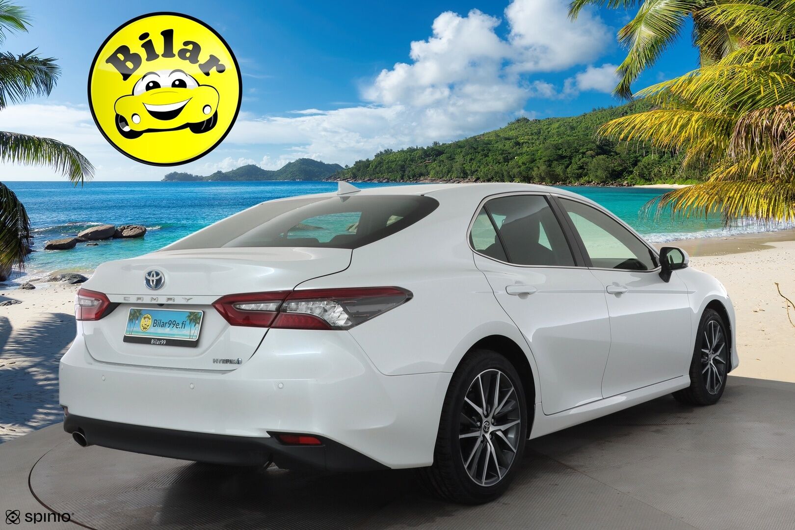 TOYOTA CAMRY 2023 2,5 Hybrid Premium - | ACC | LED | P.Kamera | Nahkaverhoilu | Sähköpenkit | Katveavustin | Navi | Kaistavahti | Keyless | Apple&Android | Ratinlämmitys | Merkkihuollot | 